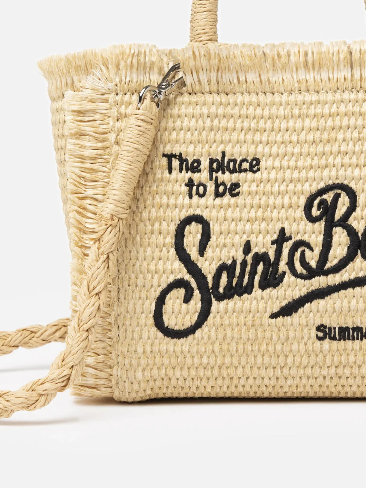 MC2 SAINT BARTH Borsa Donna  VANITY MINI STRAW N 00421L 1100 EMB - Image 3
