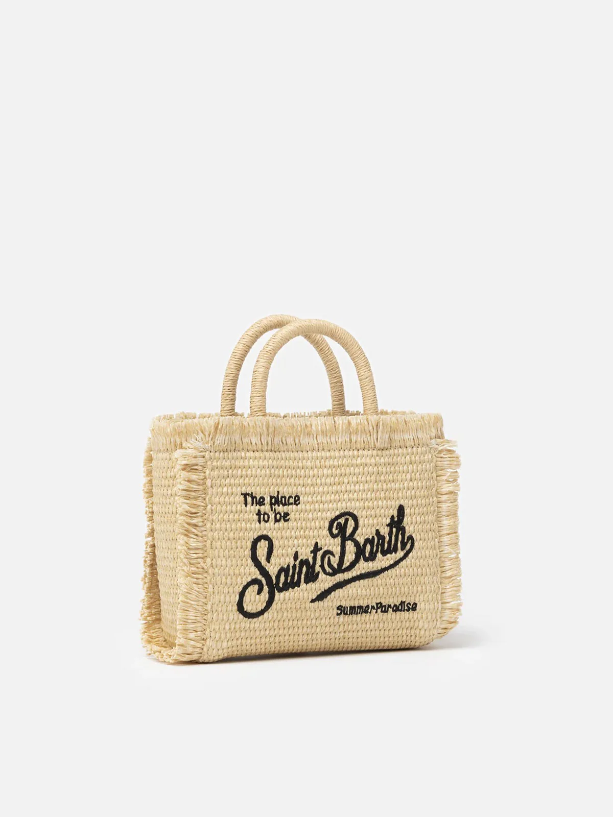 MC2 SAINT BARTH Borsa Donna  VANITY MINI STRAW N 00421L 1100 EMB - Image 4