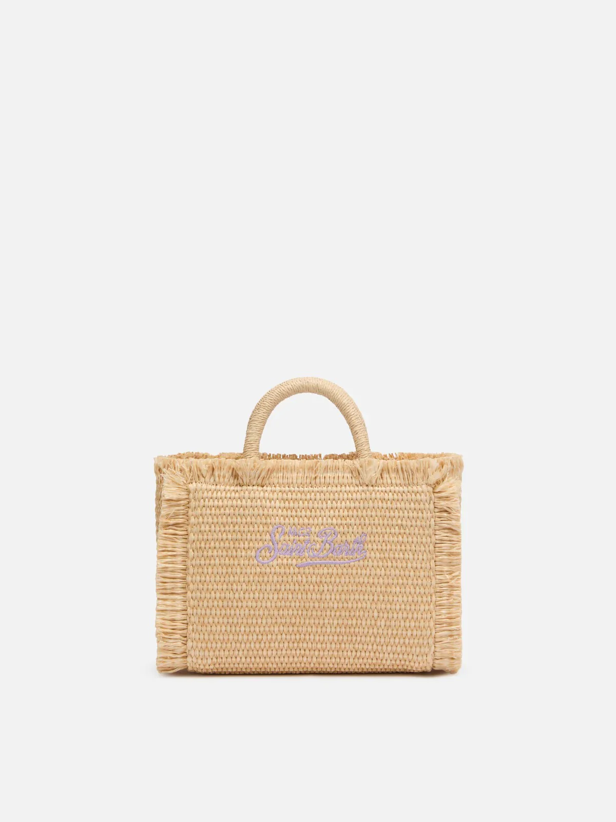 MC2 SAINT BARTH Borsa Donna  VANITY MINI STRAW N 01509H Beige - Image 4
