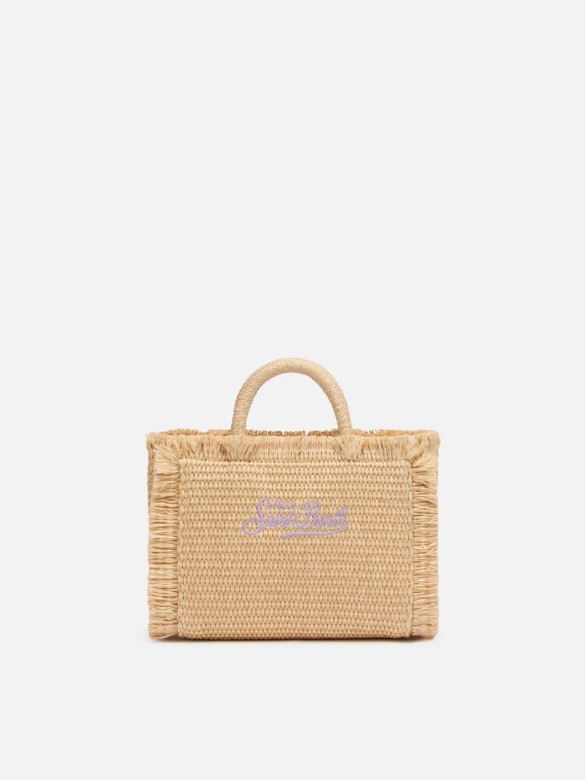 MC2 SAINT BARTH Borsa Donna  VANITY MINI STRAW N 02748L STRASS MULTI 10 EMB - Image 5