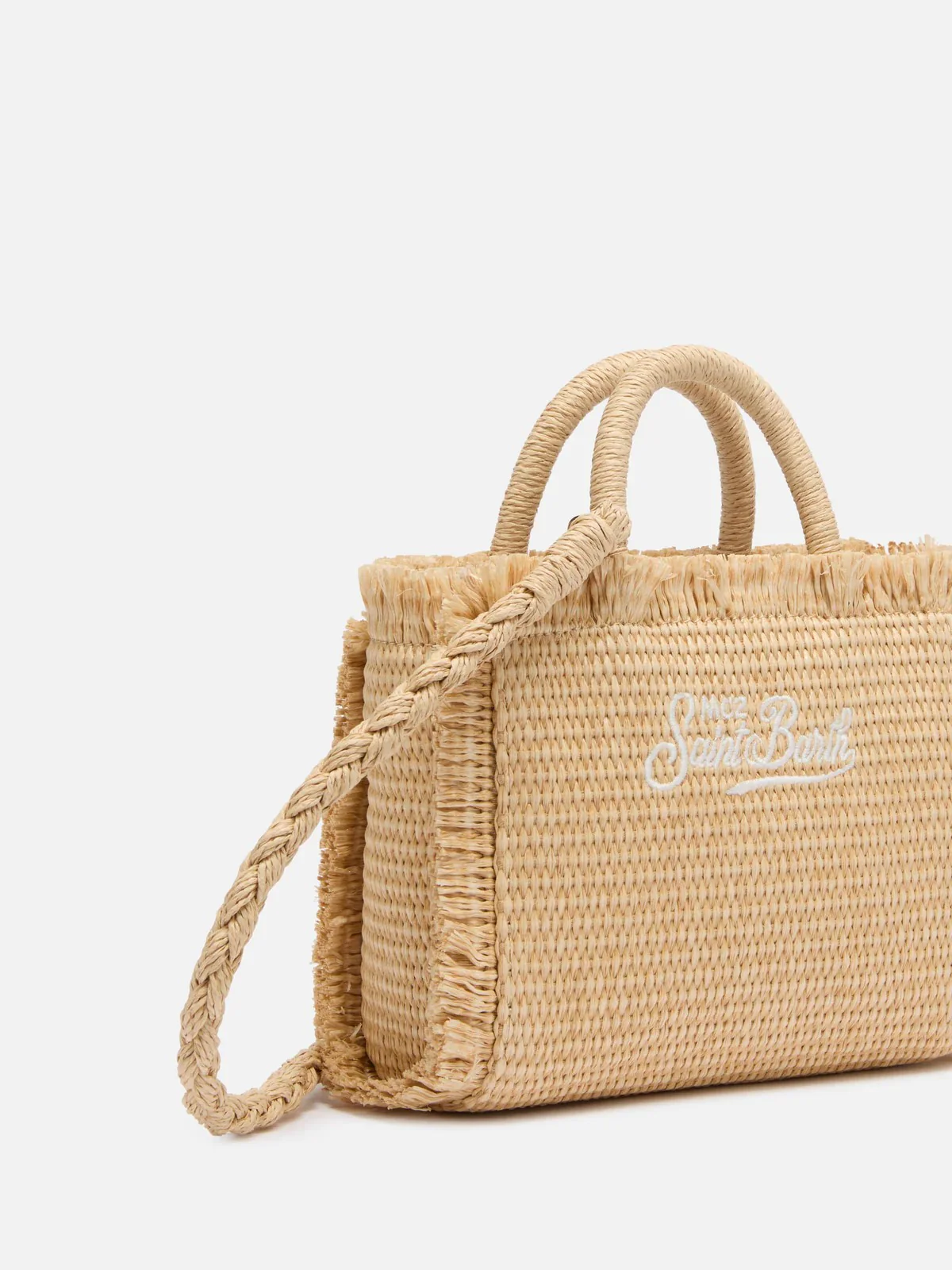 MC2 SAINT BARTH Borsa Donna  VANITY MINI STRAW N 06521H Beige - Image 2