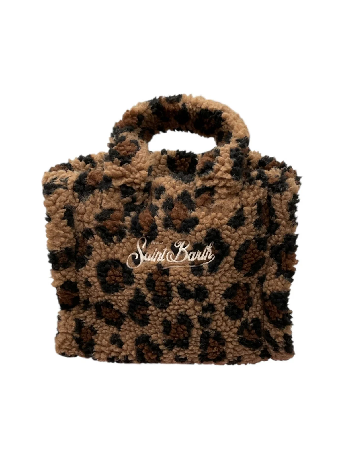 MC2 SAINT BARTH Borsa Donna  VANITY MINI TEDDY 01475I LEOPARD 1218 EMB - Image 3
