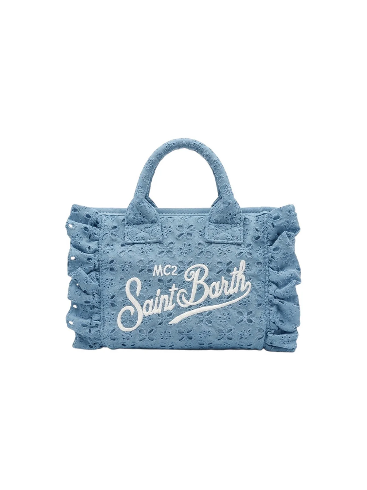 MC2 SAINT BARTH Borsa Donna VANITY MINI VOLANT 00549L COTTON MINI FLOWERS EMBRY 36 EMB
