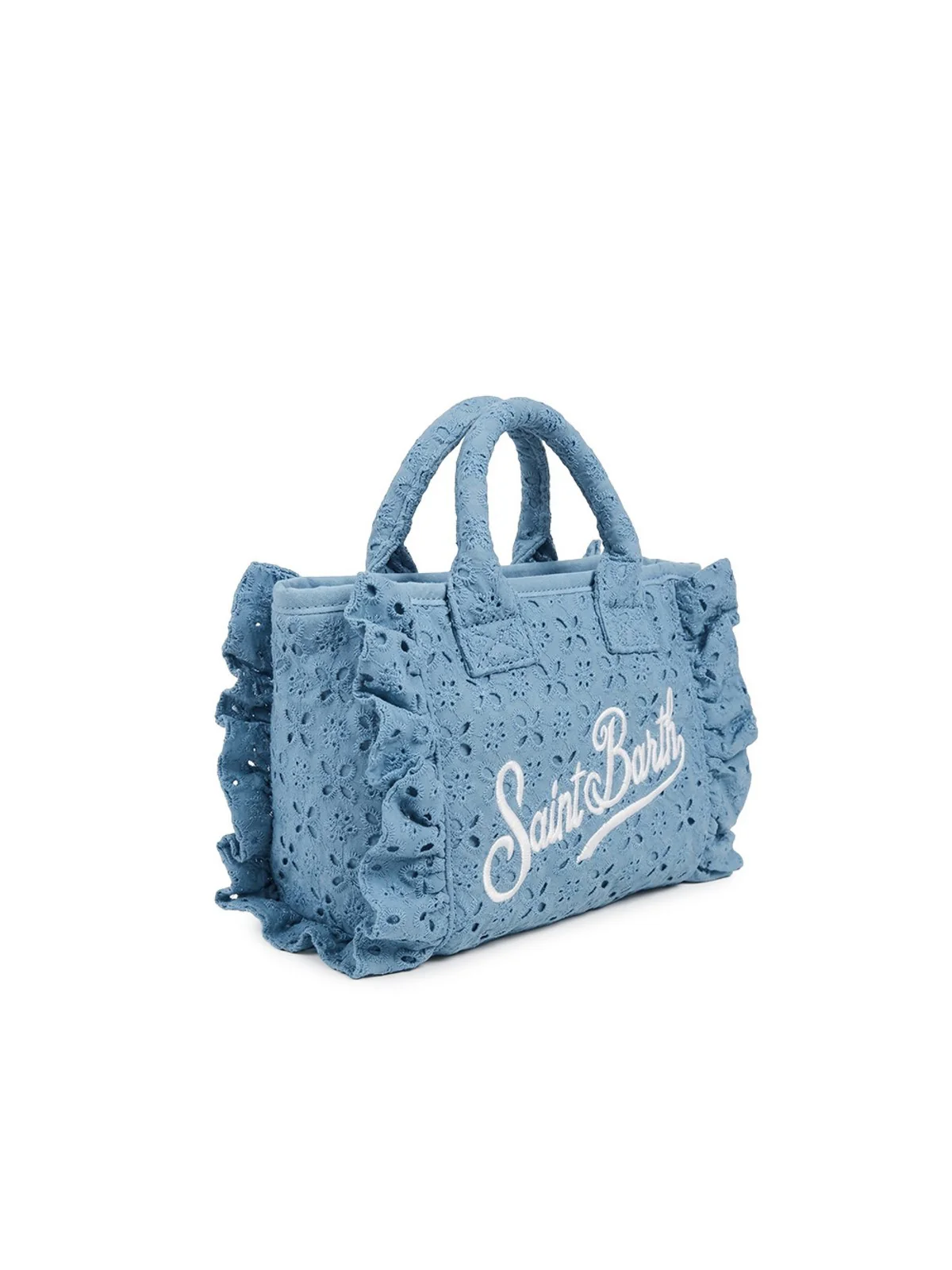 MC2 SAINT BARTH Borsa Donna VANITY MINI VOLANT 00549L COTTON MINI FLOWERS EMBRY 36 EMB - Image 2