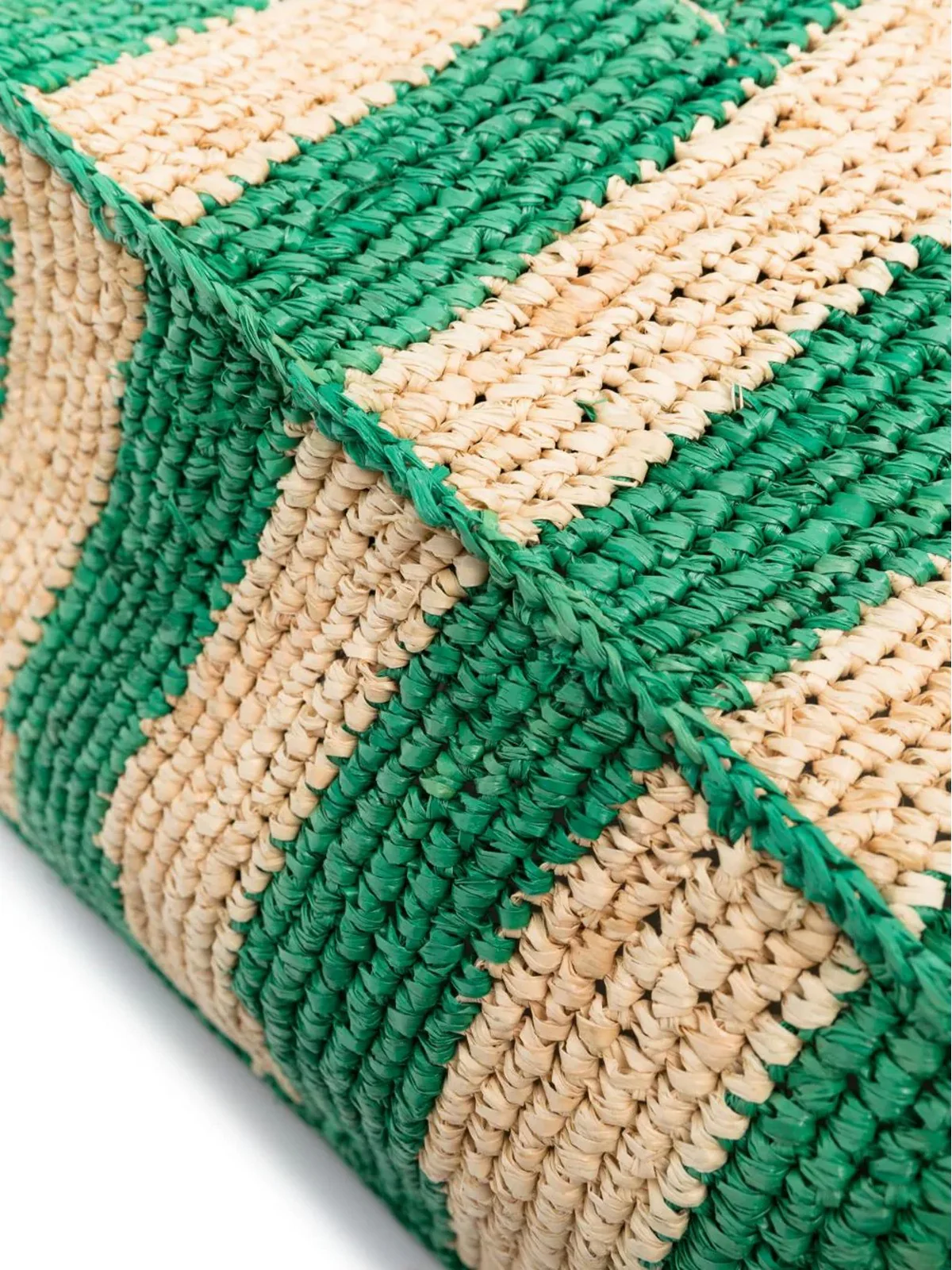 MC2 SAINT BARTH Borsa Donna VANITY RAFFIA 04658D Verde - Image 3