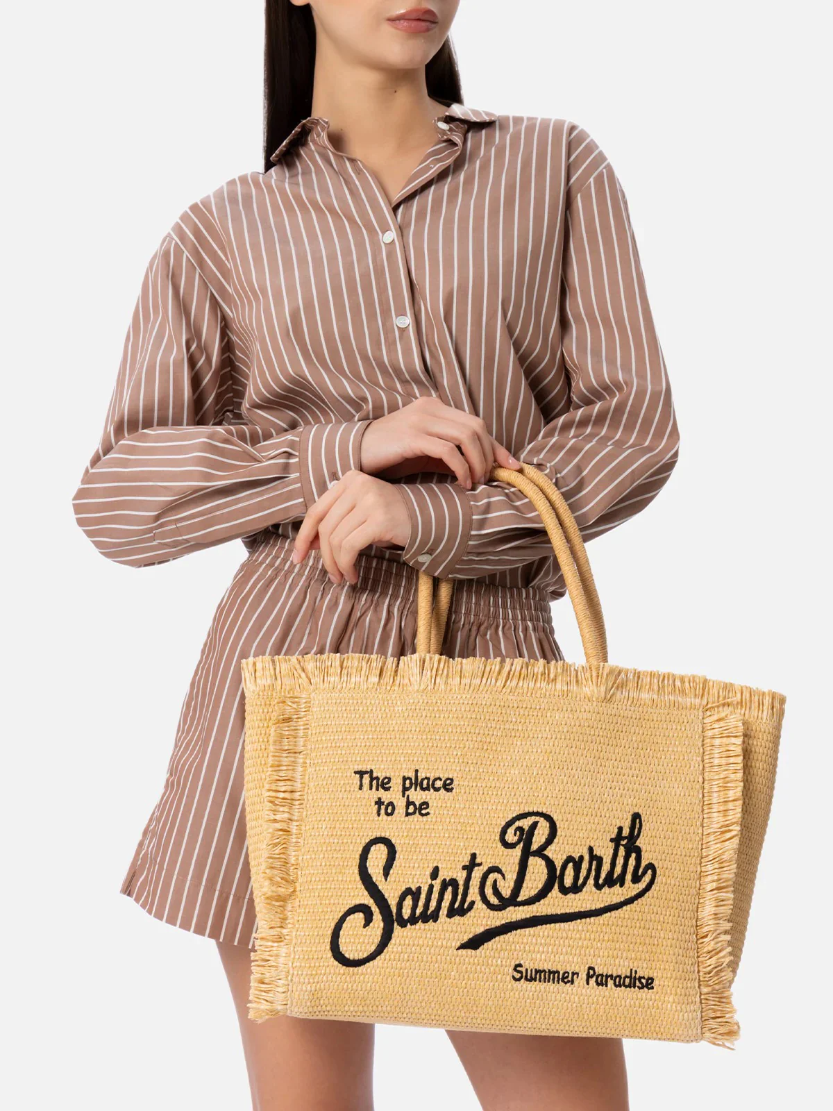 MC2 SAINT BARTH Borsa Donna  VANITY STRAW N 00421L 1100 EMB - Image 2