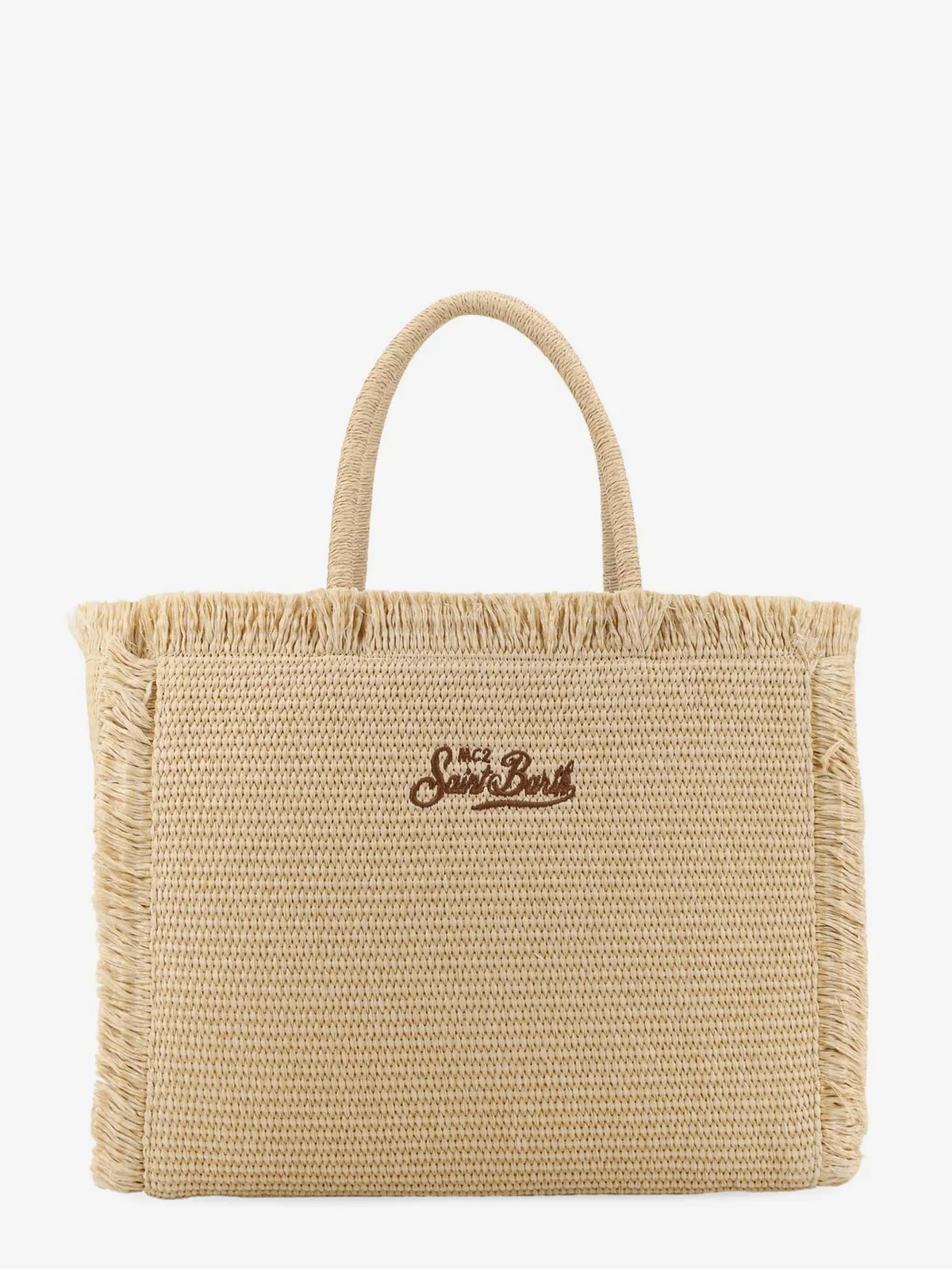 MC2 SAINT BARTH Borsa Donna VANITY STRAW N 02747L STRASS 18 EMB - Image 5