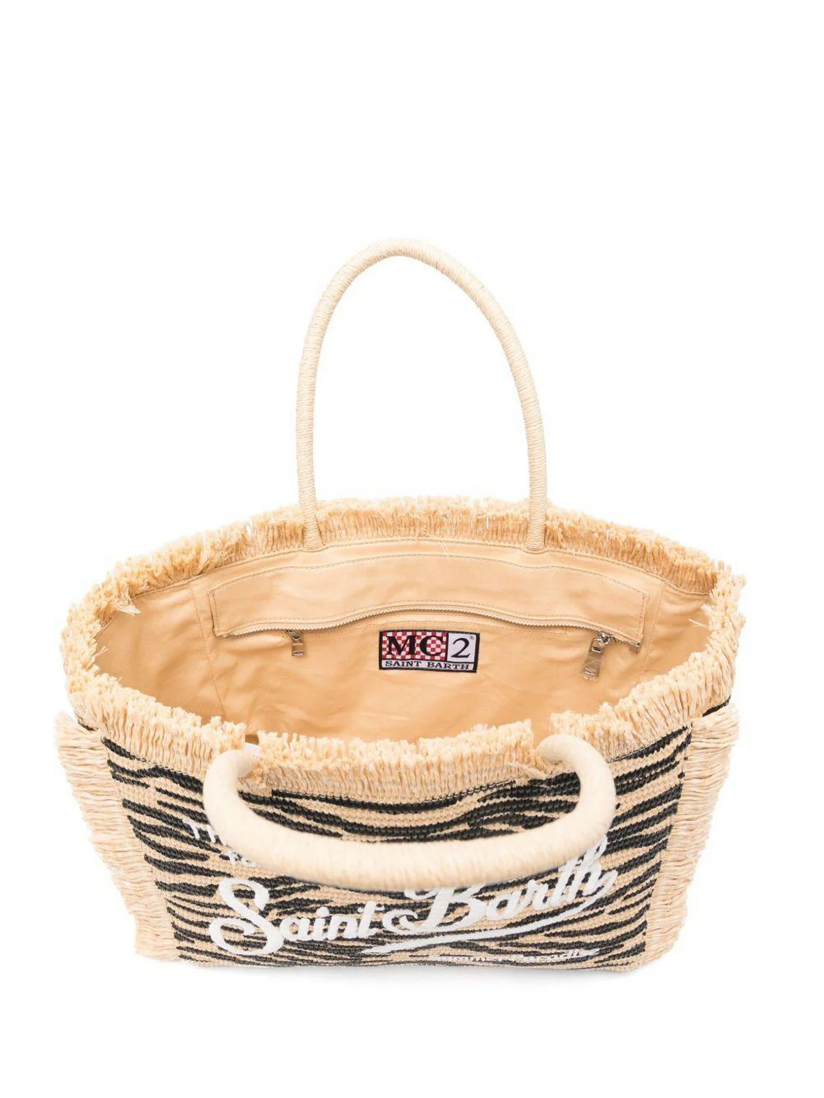 MC2 SAINT BARTH Borsa Donna  VANITY STRAW N 04251H BEIGE - Image 3