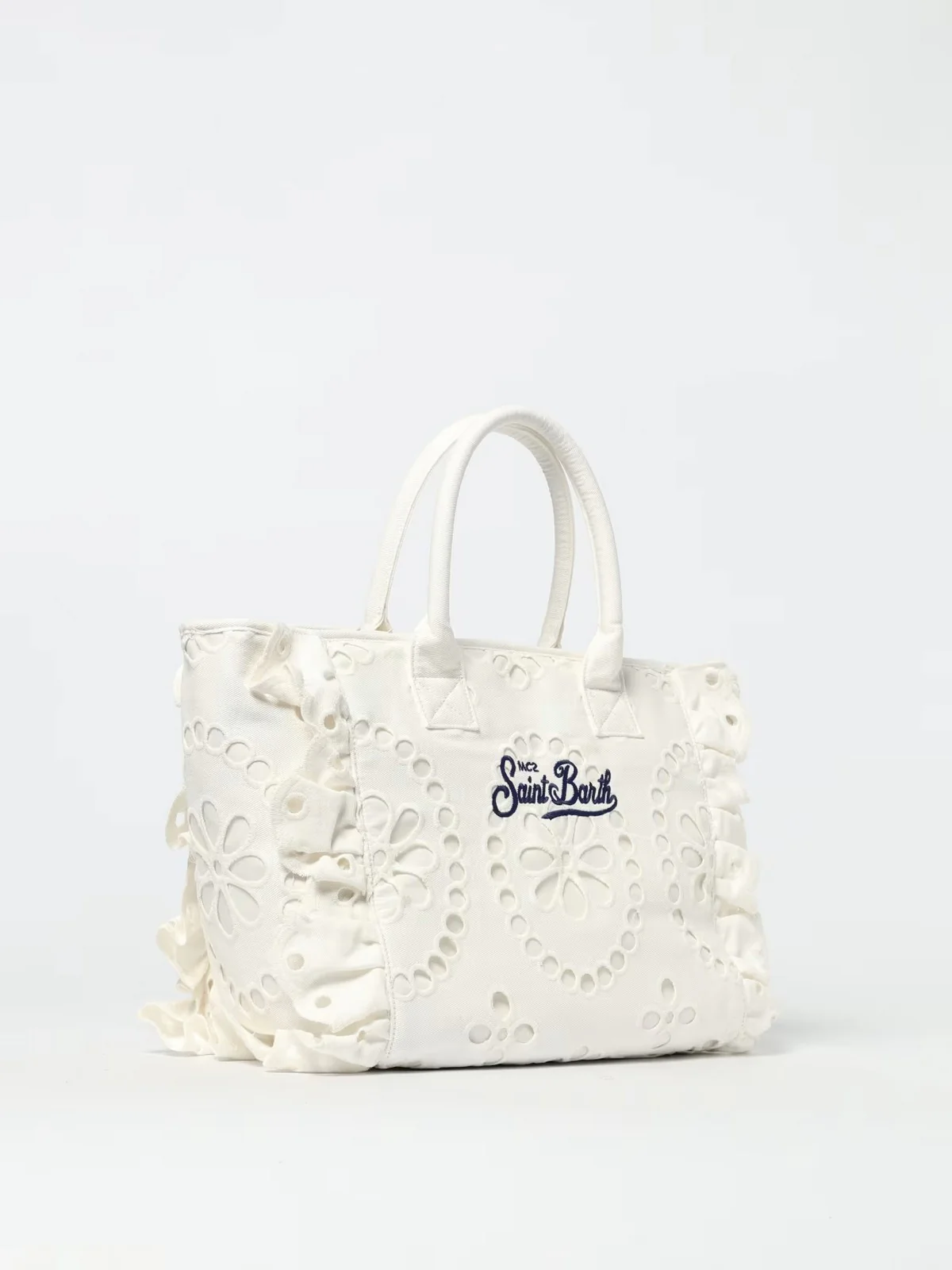 MC2 SAINT BARTH Borsa Donna  VANITY VOLANT N 00389L Bianco - Image 2