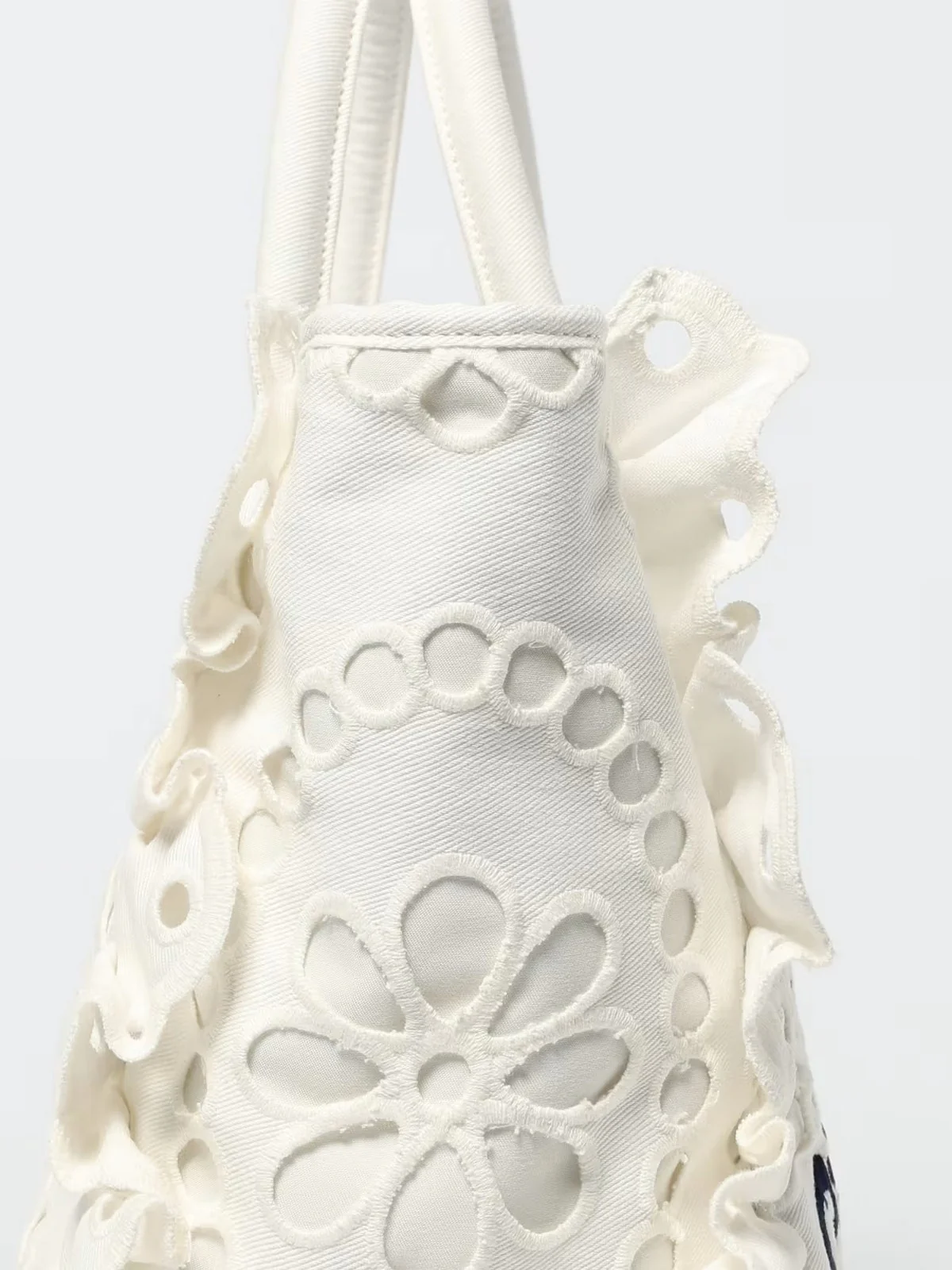 MC2 SAINT BARTH Borsa Donna  VANITY VOLANT N 00389L Bianco - Image 3