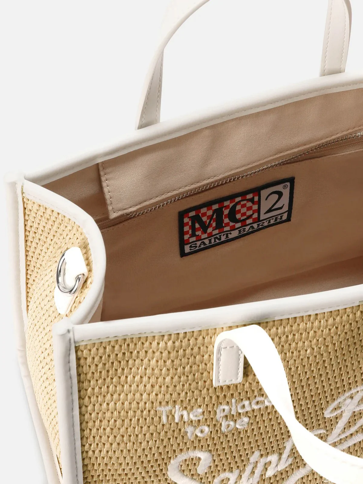 MC2 SAINT BARTH Borsa Donna  VIVIAN MID STRAW 00200L 1110 EMB - Image 5