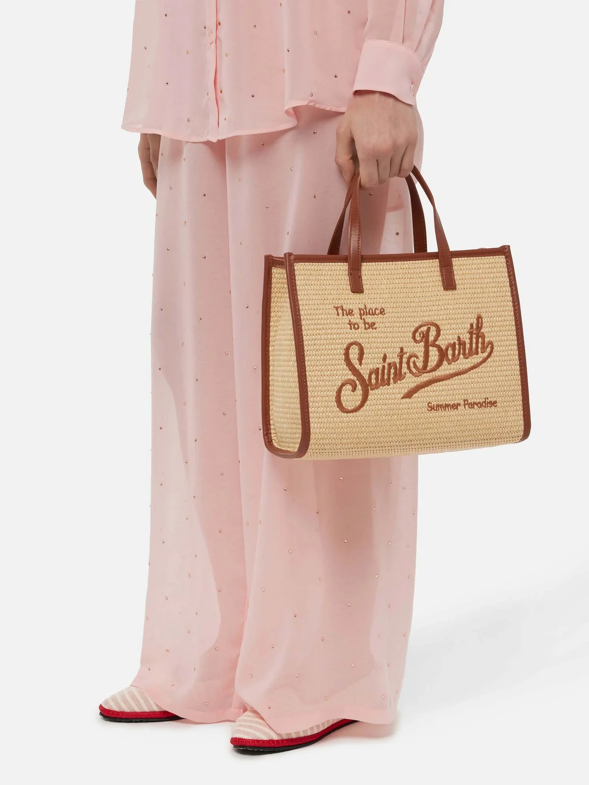 MC2 SAINT BARTH Borsa Donna  VIVIAN MID STRAW 00368L 1118 EMB - Image 2