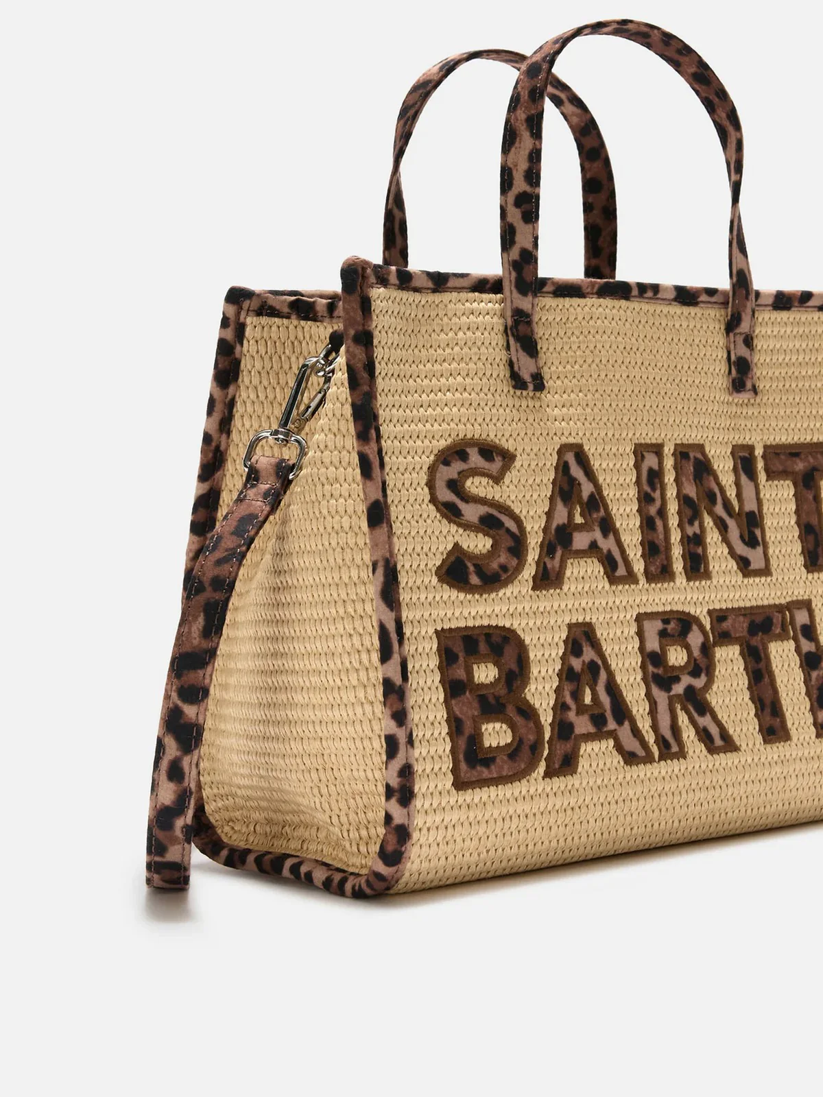 MC2 SAINT BARTH Borsa Donna  VIVIAN MID STRAW 00369L BEIGE - Image 3