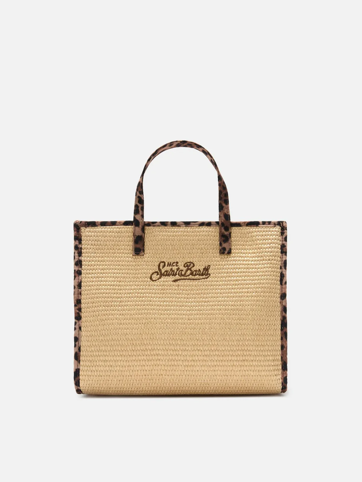 MC2 SAINT BARTH Borsa Donna  VIVIAN MID STRAW 00369L BEIGE - Image 4