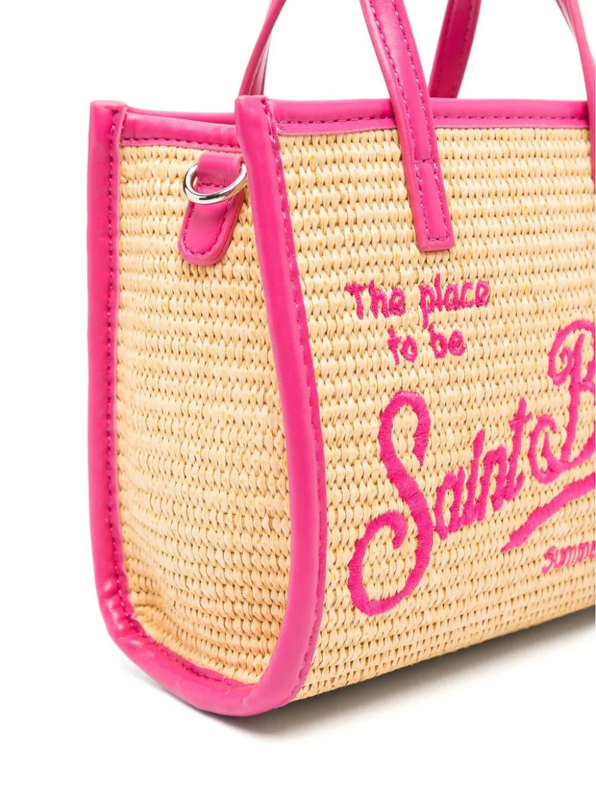 MC2 SAINT BARTH Borsa Donna  VIVIAN MINI STRAW 00130F Beige - Image 2