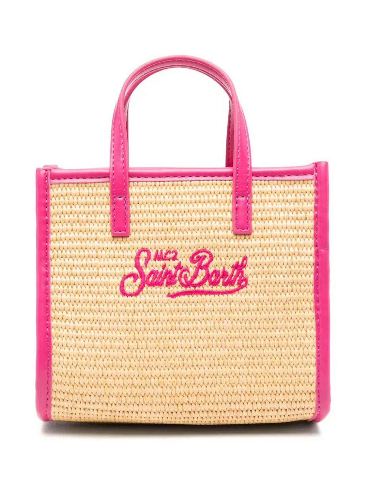 MC2 SAINT BARTH Borsa Donna  VIVIAN MINI STRAW 00130F Beige - Image 3