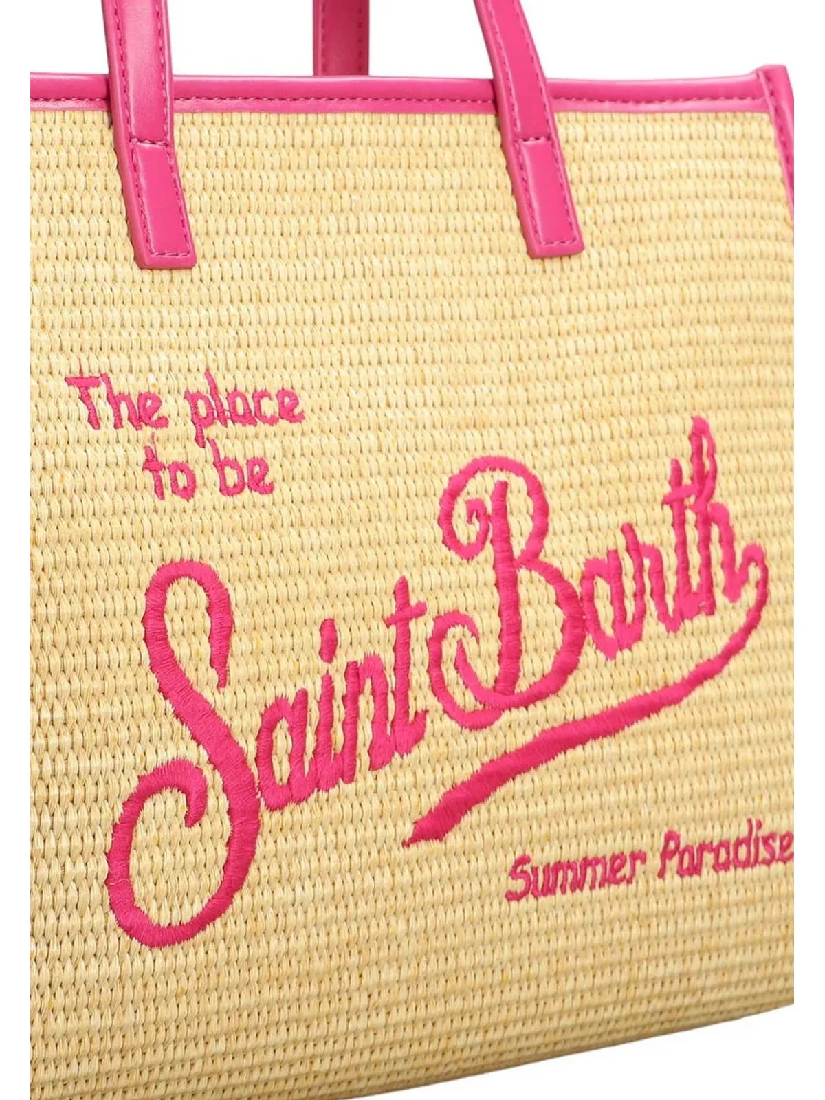 MC2 SAINT BARTH Borsa Donna  VIVIAN STRAW 00130F Beige - Image 3