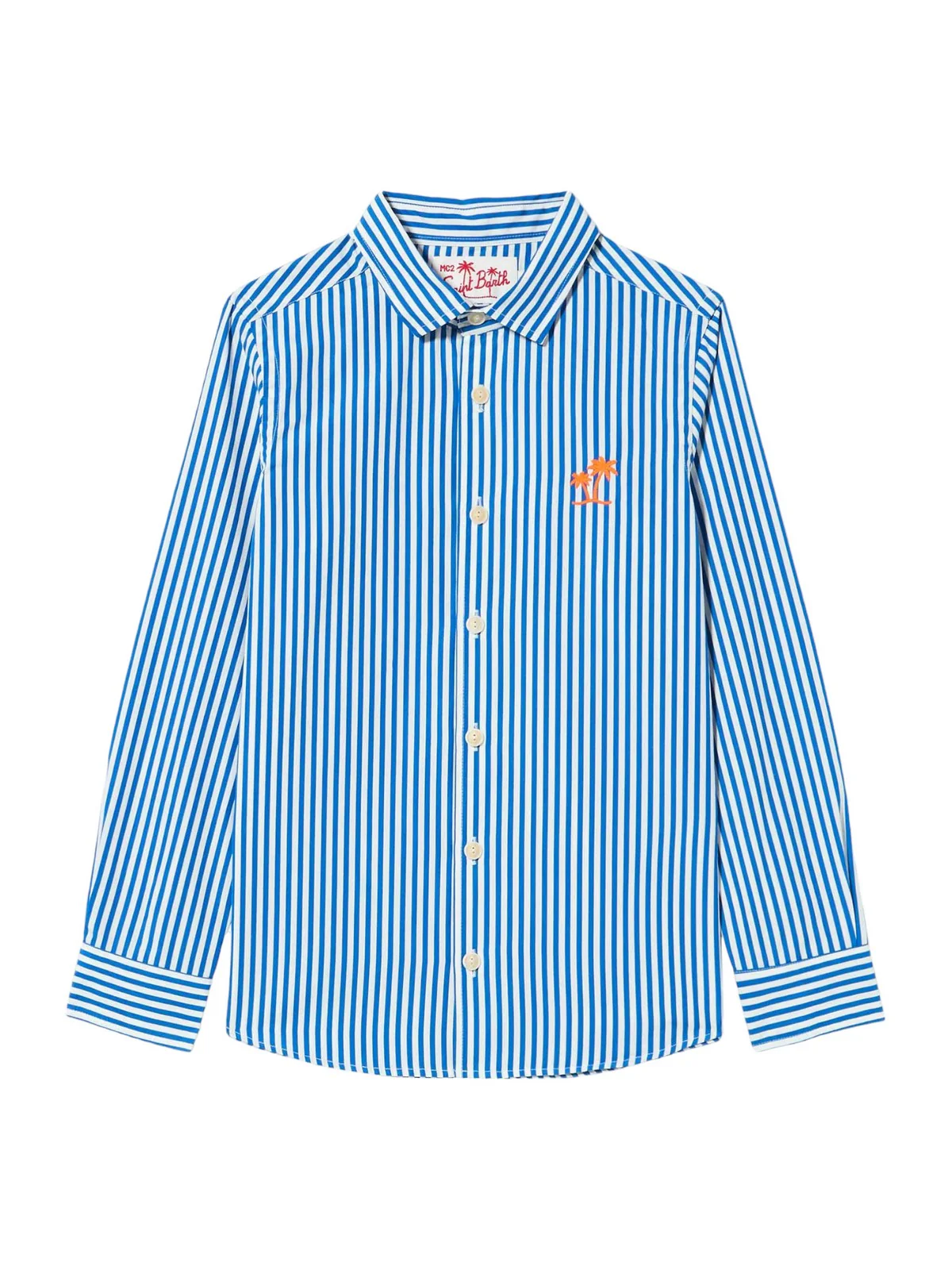 MC2 SAINT BARTH Camicia Bambini e ragazzi AGNES 01884B Blu