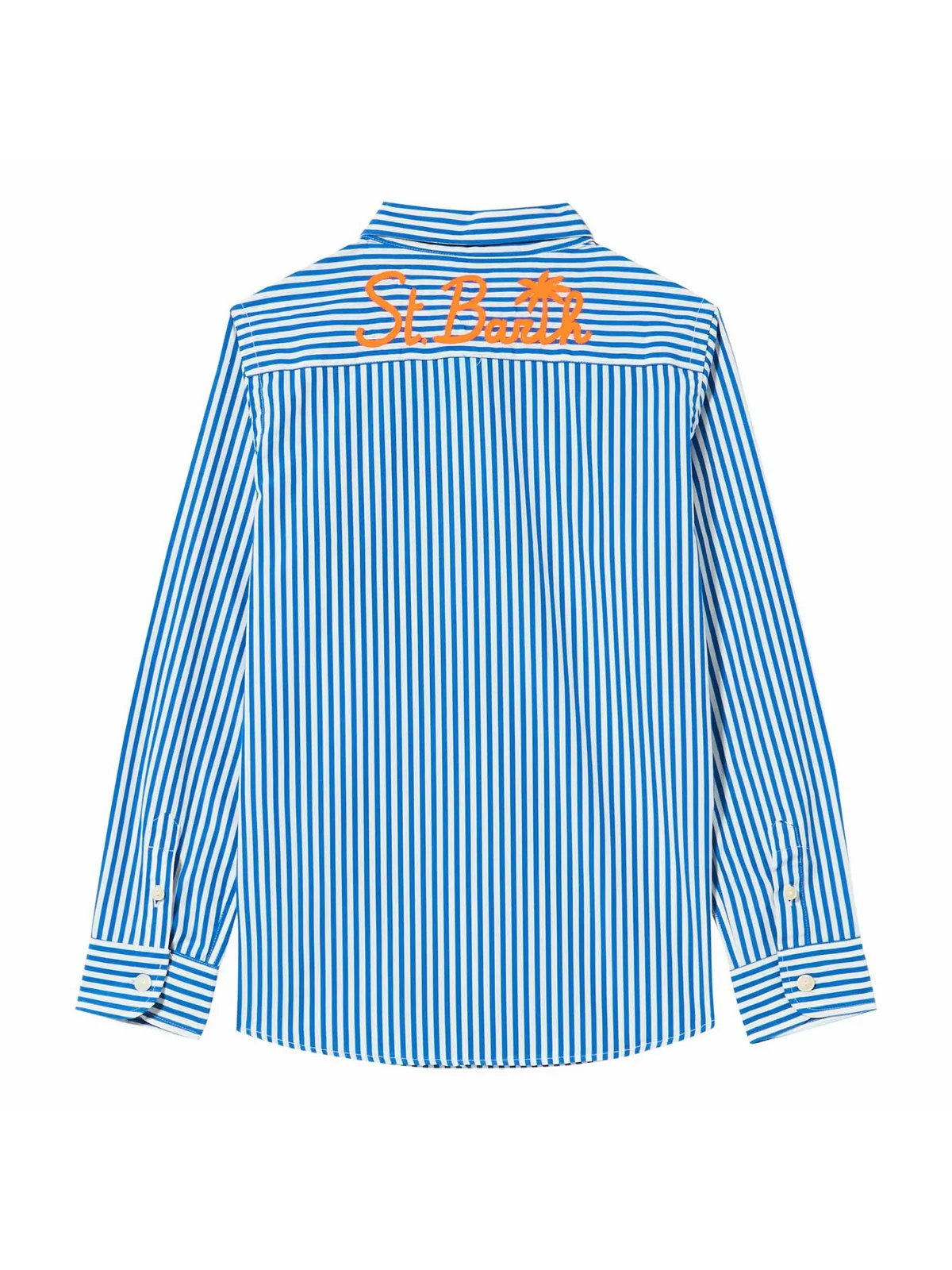 MC2 SAINT BARTH Camicia Bambini e ragazzi AGNES 01884B Blu - Image 2