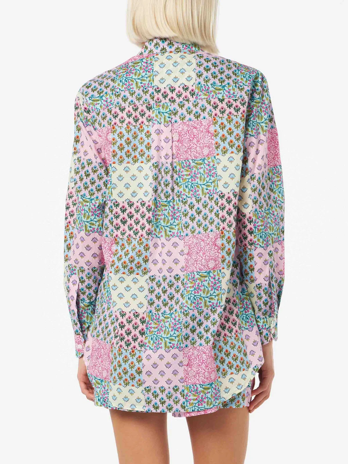 MC2 SAINT BARTH Camicia Donna  BRIGITTE 00772F Multicolore - Image 3