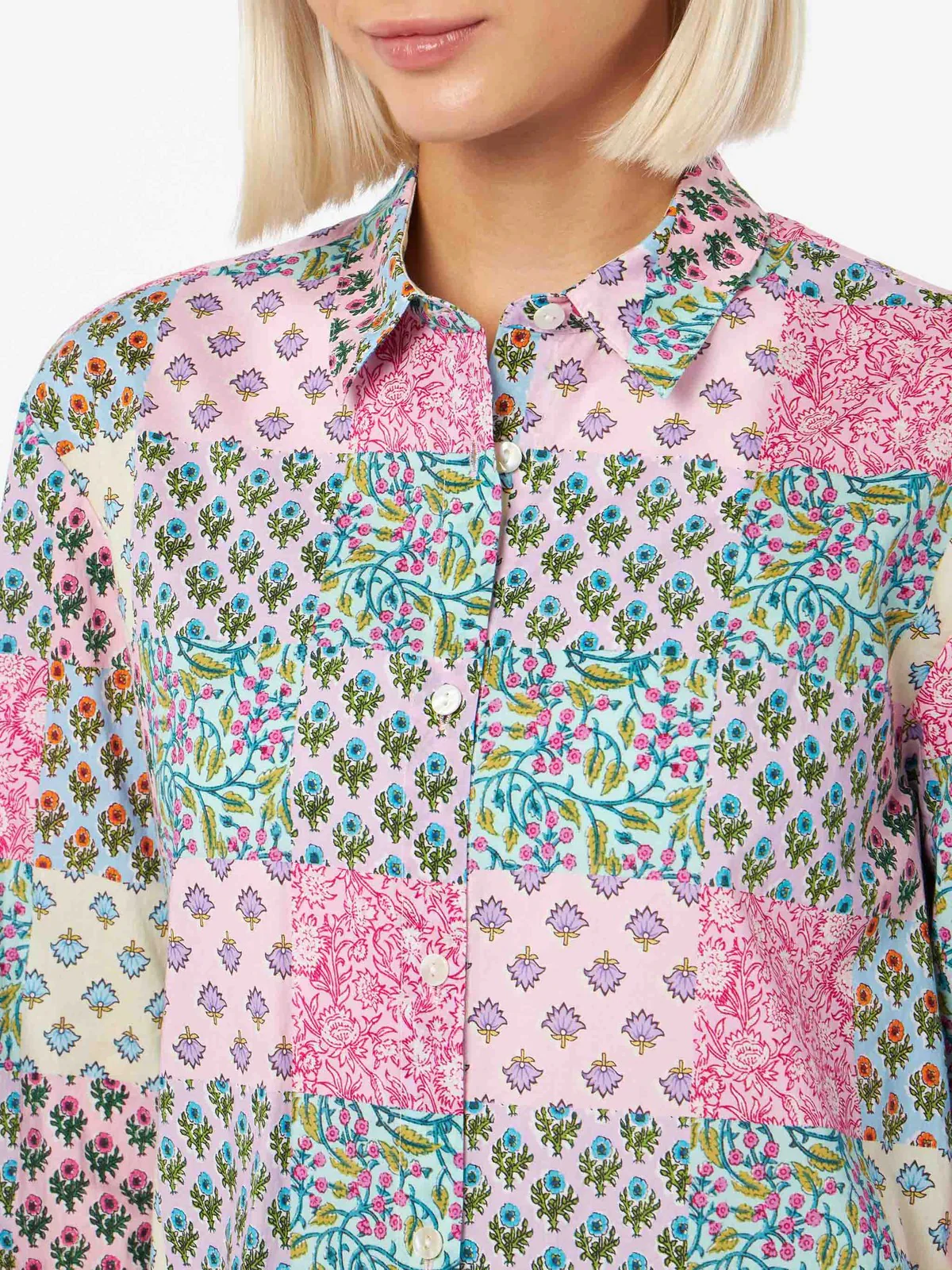 MC2 SAINT BARTH Camicia Donna  BRIGITTE 00772F Multicolore - Image 4