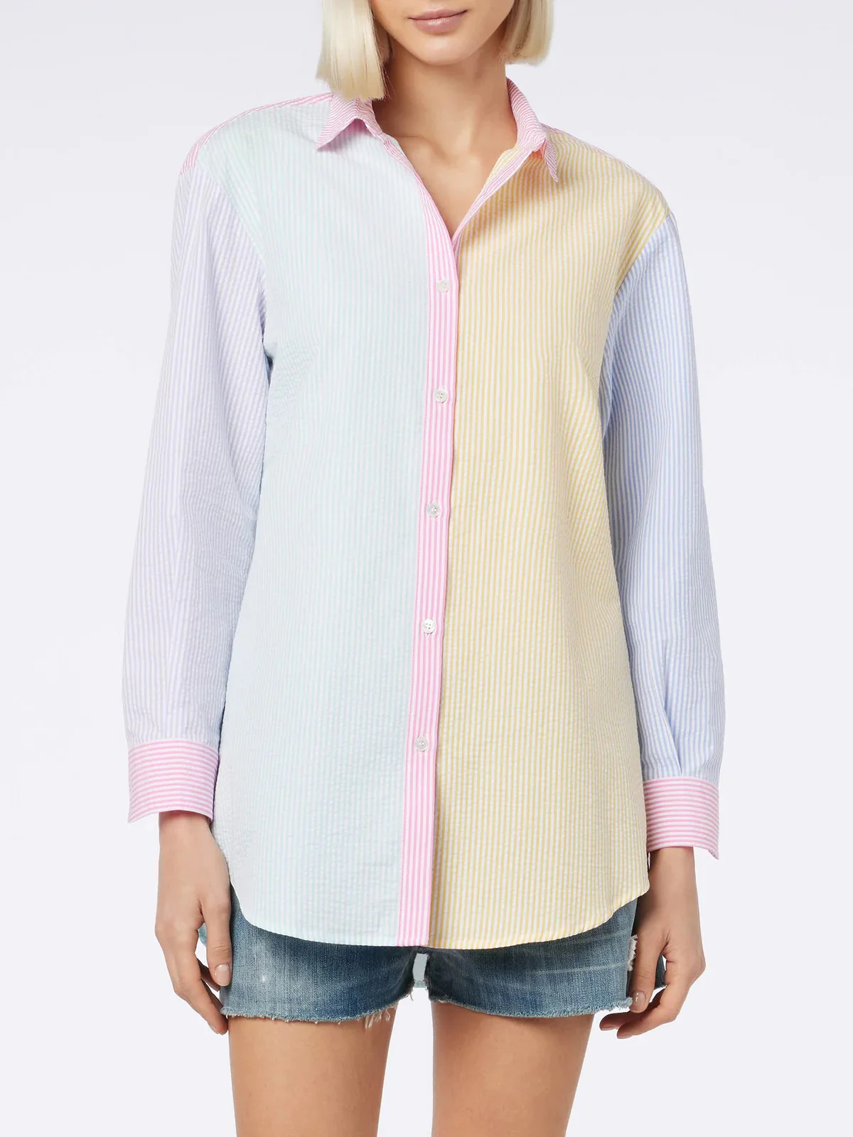 MC2 SAINT BARTH Camicia Donna BRIGITTE 03999F Multicolore - Image 3