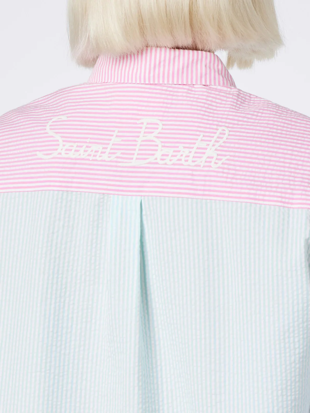 MC2 SAINT BARTH Camicia Donna BRIGITTE 03999F Multicolore - Image 5