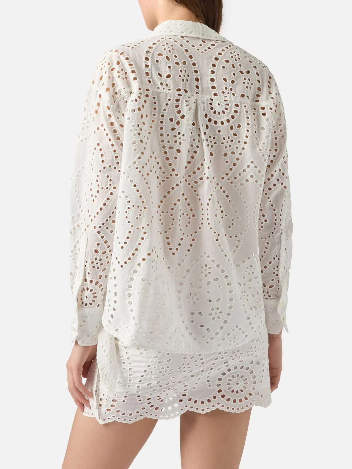 MC2 SAINT BARTH Camicia Donna  CRISTAL 01000L SANGALLO LINEWAVE EMBRY 01 - Image 4