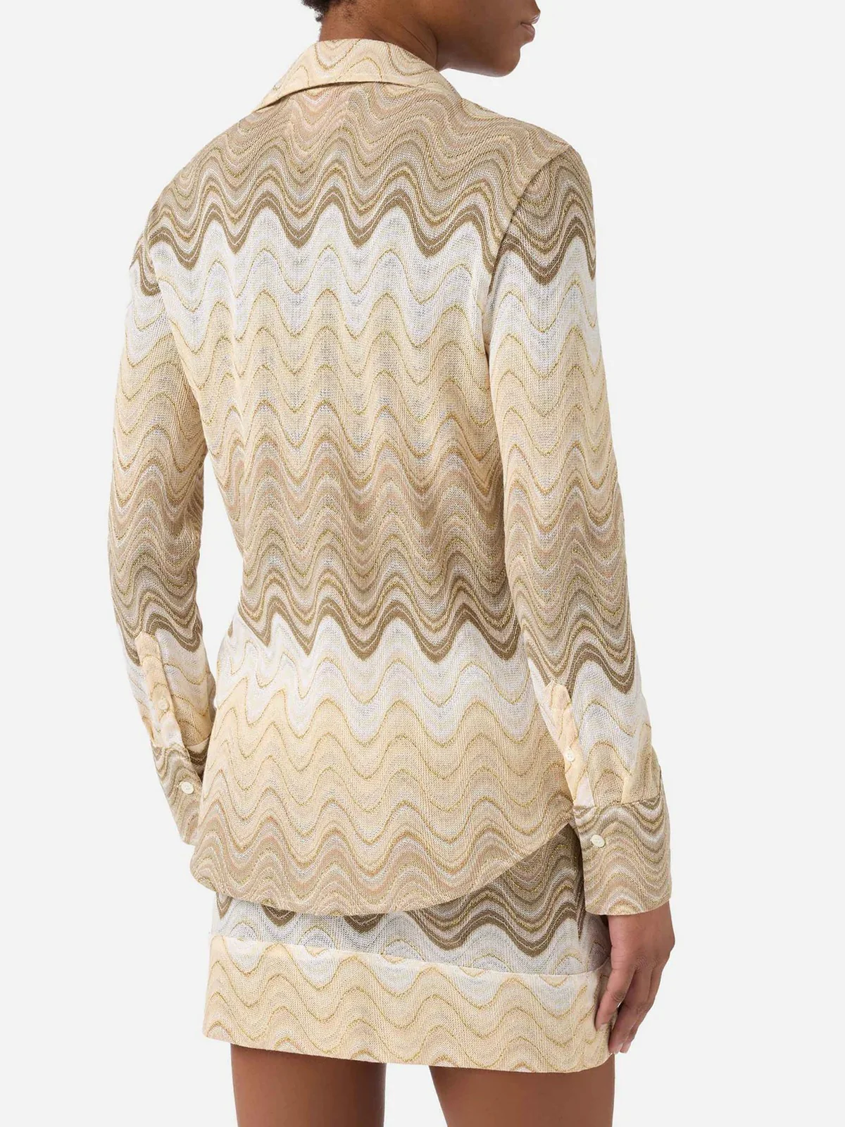 MC2 SAINT BARTH Camicia Donna  JOYS 02022L RACHEL SEA WAVE 11 - Image 3