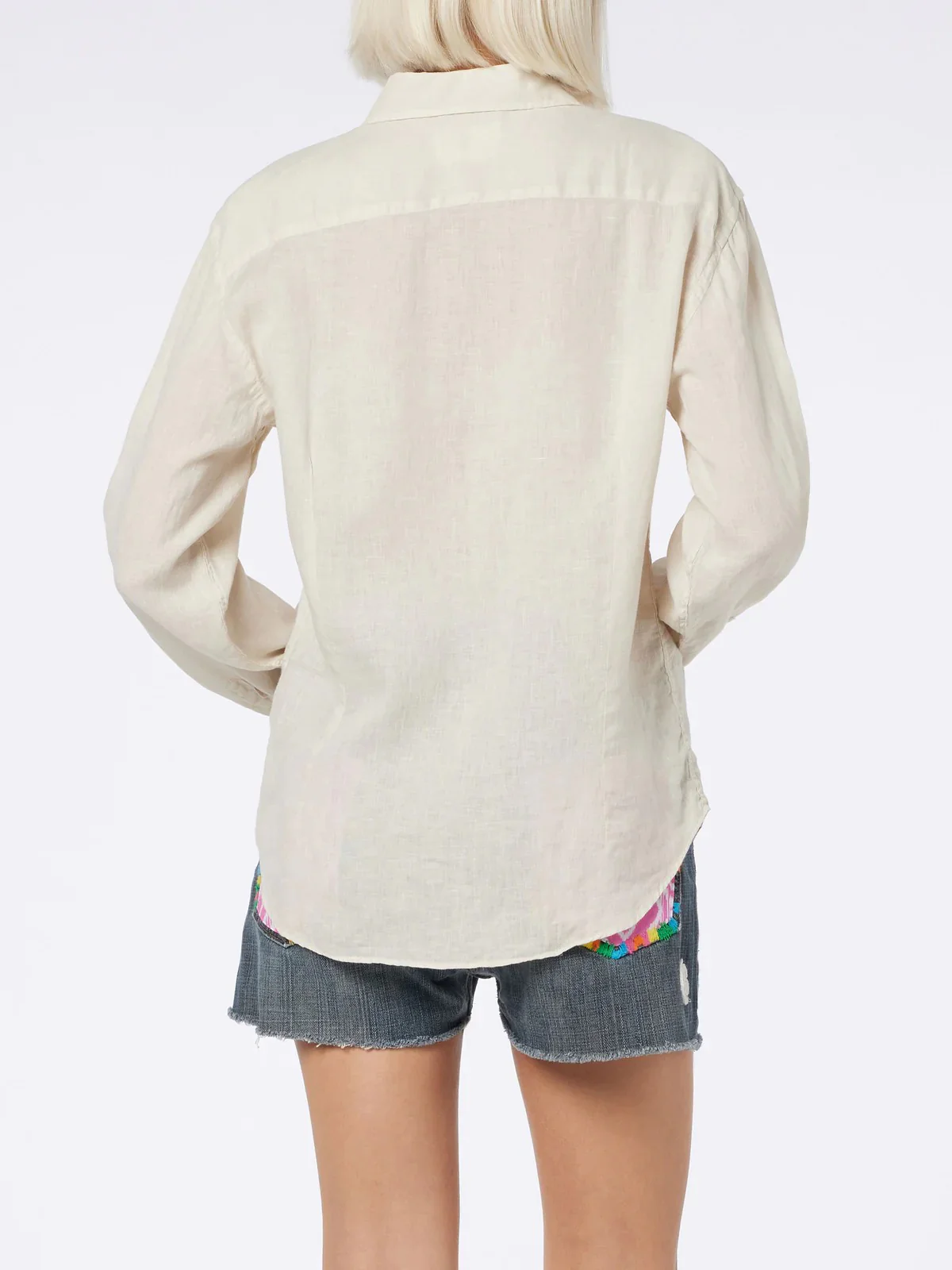 MC2 SAINT BARTH Camicia Donna MEREDITH 00030F Bianco - Image 5