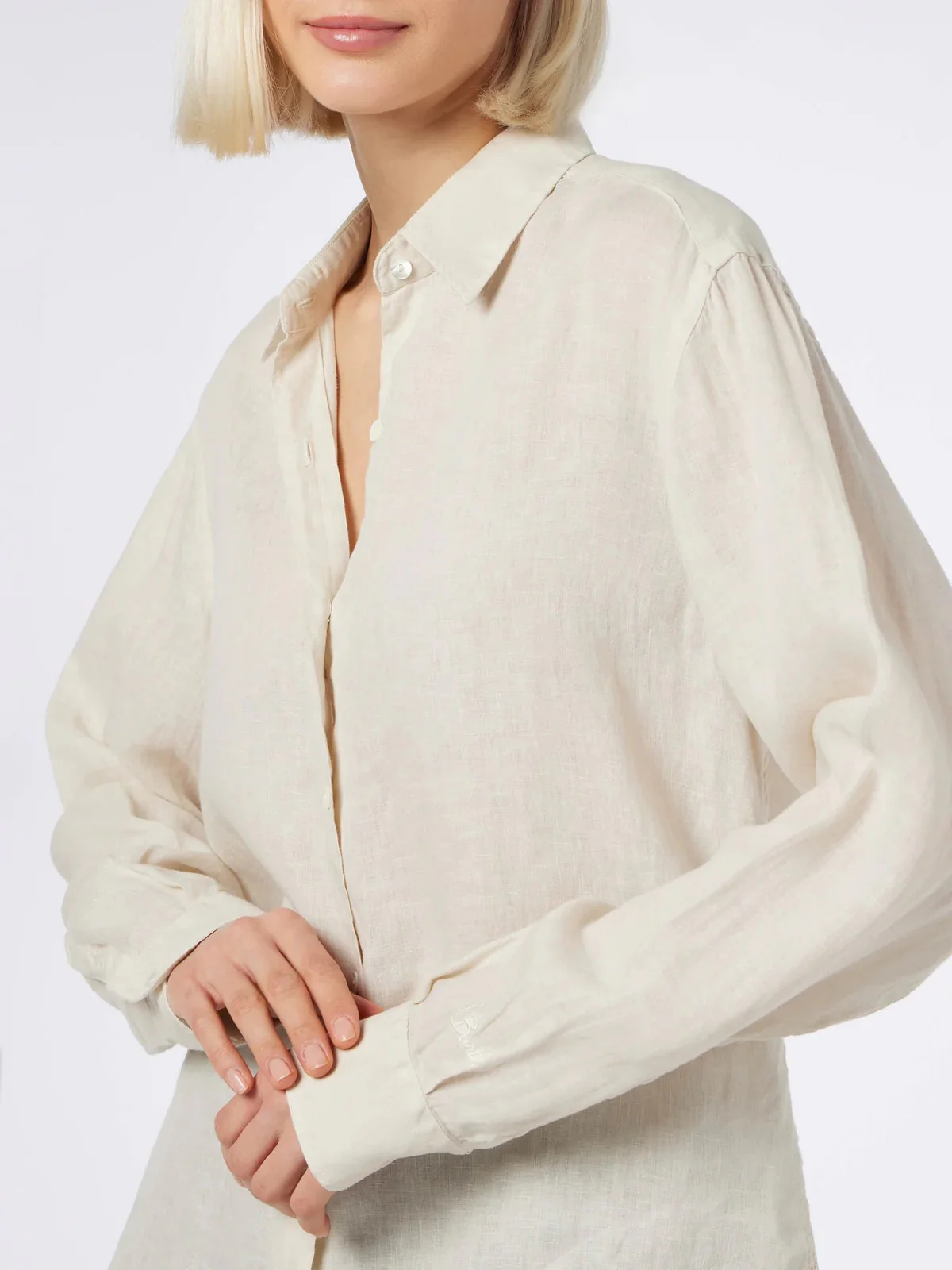 MC2 SAINT BARTH Camicia Donna MEREDITH 00030F Bianco - Image 6