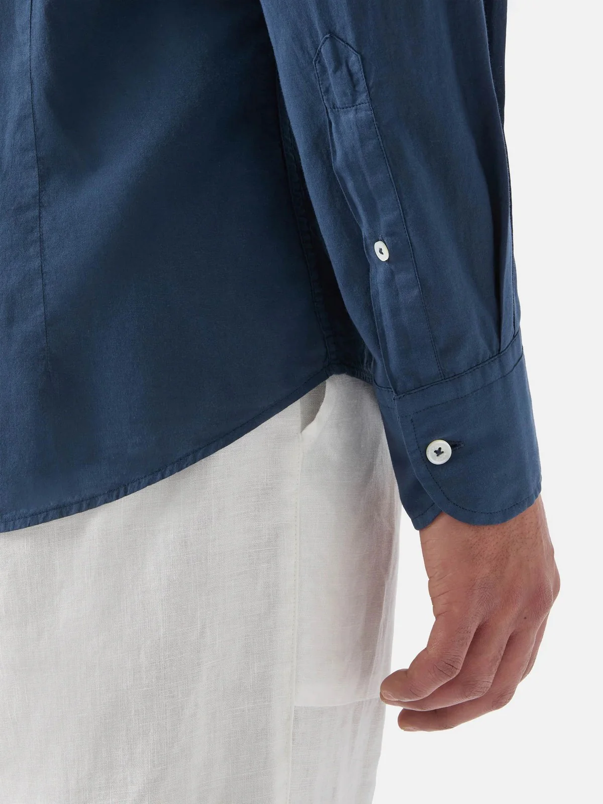 MC2 SAINT BARTH Camicia Uomo  CHEMISE ICE 00097L 61 BLUE NAVY - Image 4