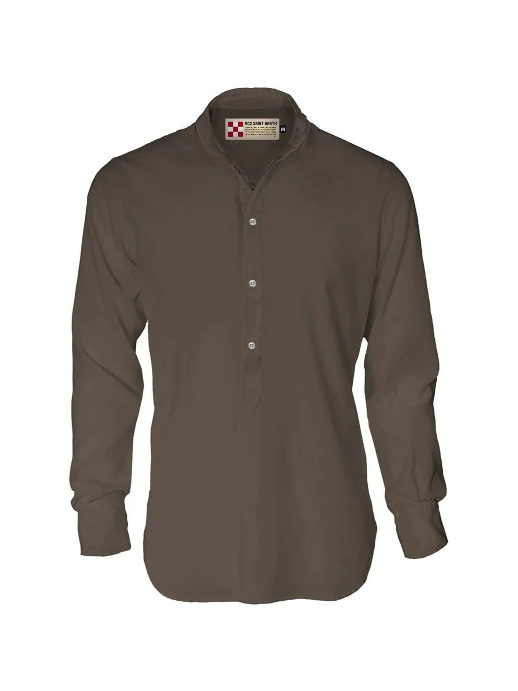 MC2 SAINT BARTH Camicia Uomo KLARKE 18N Marrone