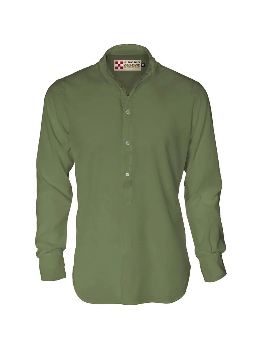 MC2 SAINT BARTH Camicia Uomo KLARKE 52N Verde