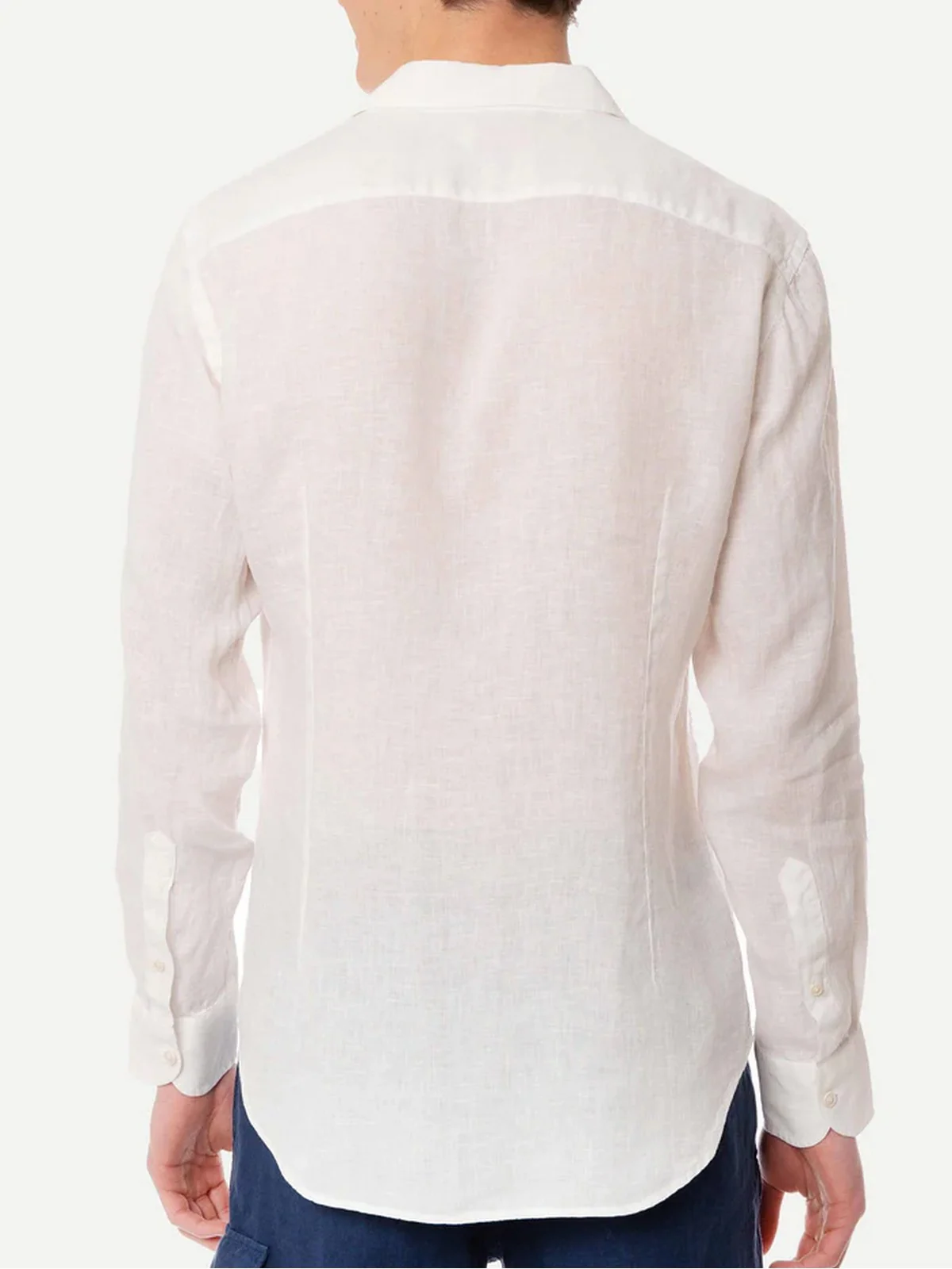 MC2 SAINT BARTH Camicia Uomo KLARKE 00311B Bianco - Image 3
