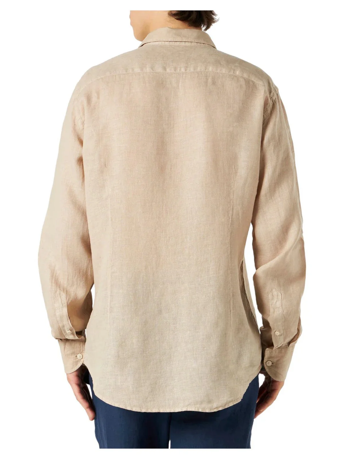 MC2 SAINT BARTH Camicia Uomo  PAMPLONA 00122F Beige - Image 3