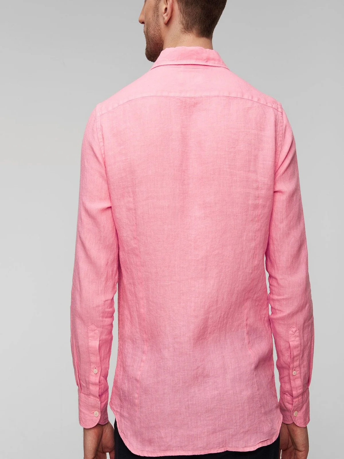 MC2 SAINT BARTH Camicia Uomo  PAMPLONA 01299F Rosa - Image 5