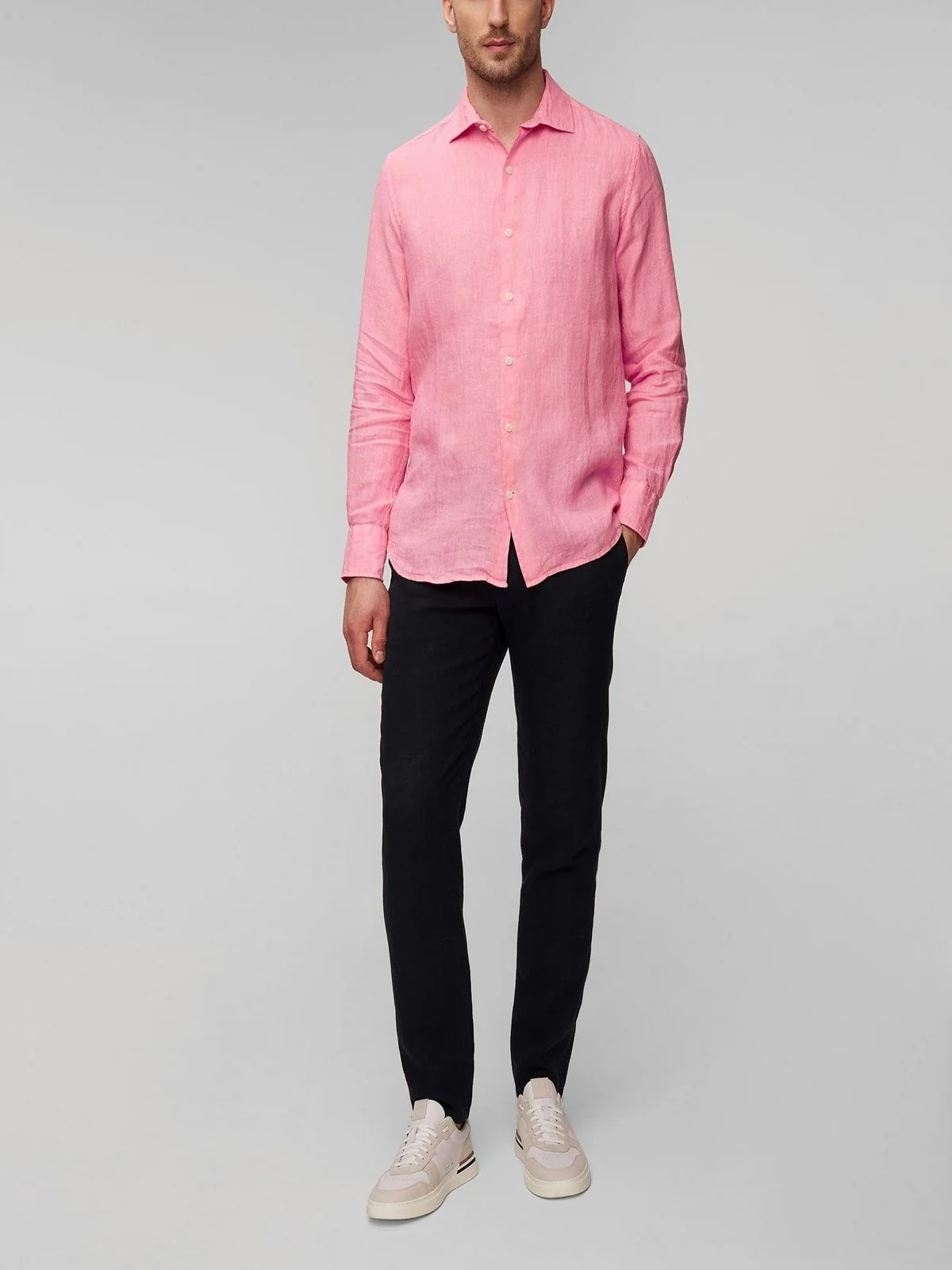 MC2 SAINT BARTH Camicia Uomo  PAMPLONA 01299F Rosa - Image 6