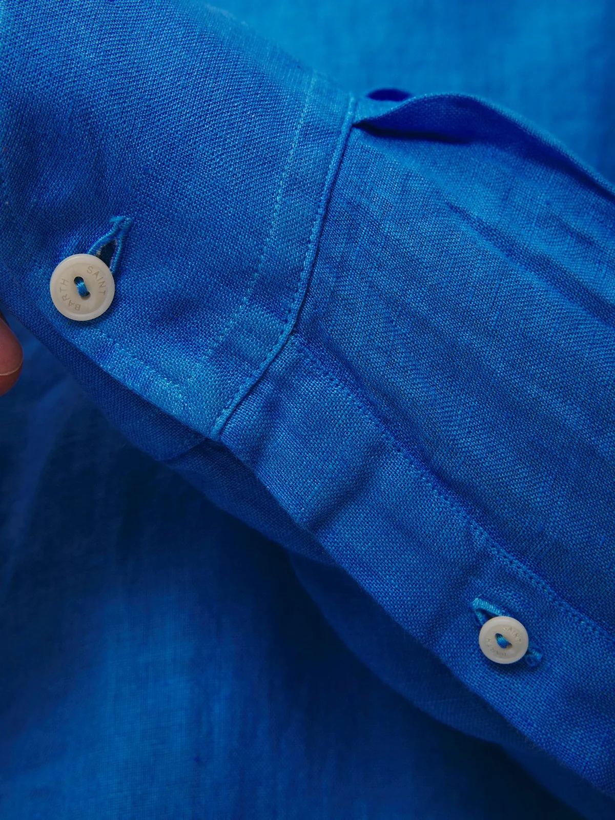 MC2 SAINT BARTH Camicia Uomo PAMPLONA 01307F Blu - Image 7