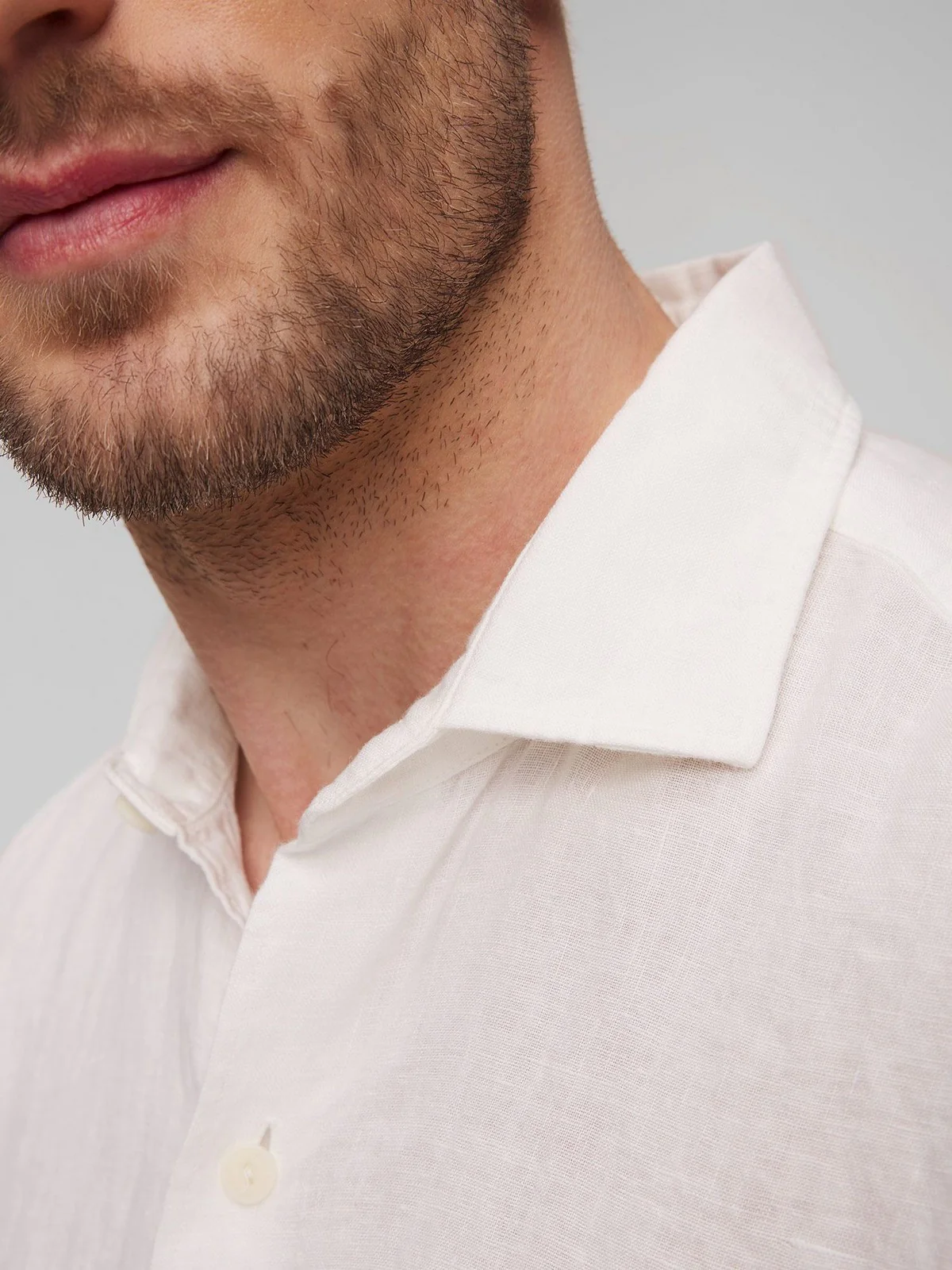 MC2 SAINT BARTH Camicia Uomo  PAMPLONA 01520F Bianco - Image 4