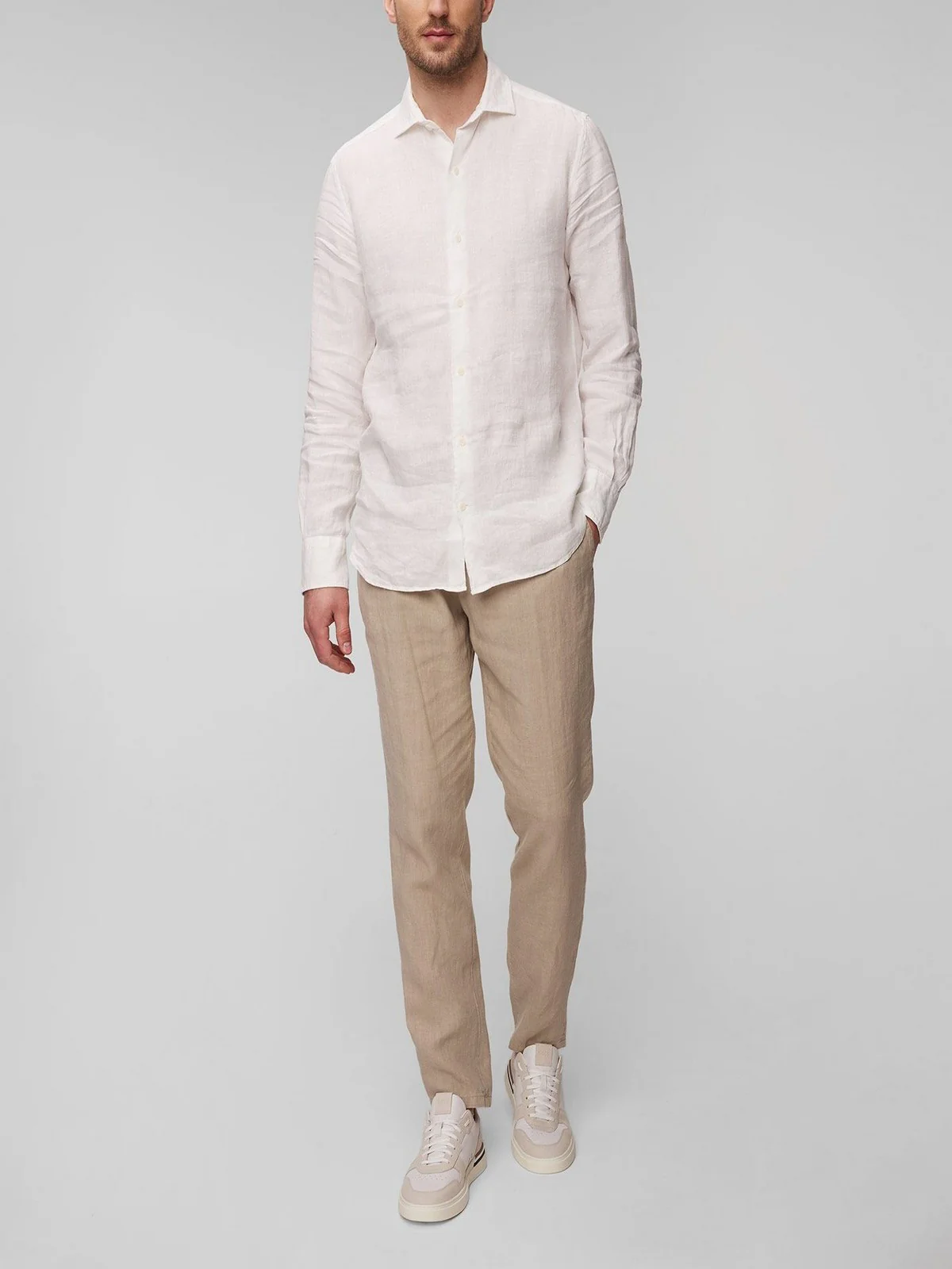 MC2 SAINT BARTH Camicia Uomo  PAMPLONA 01520F Bianco - Image 6