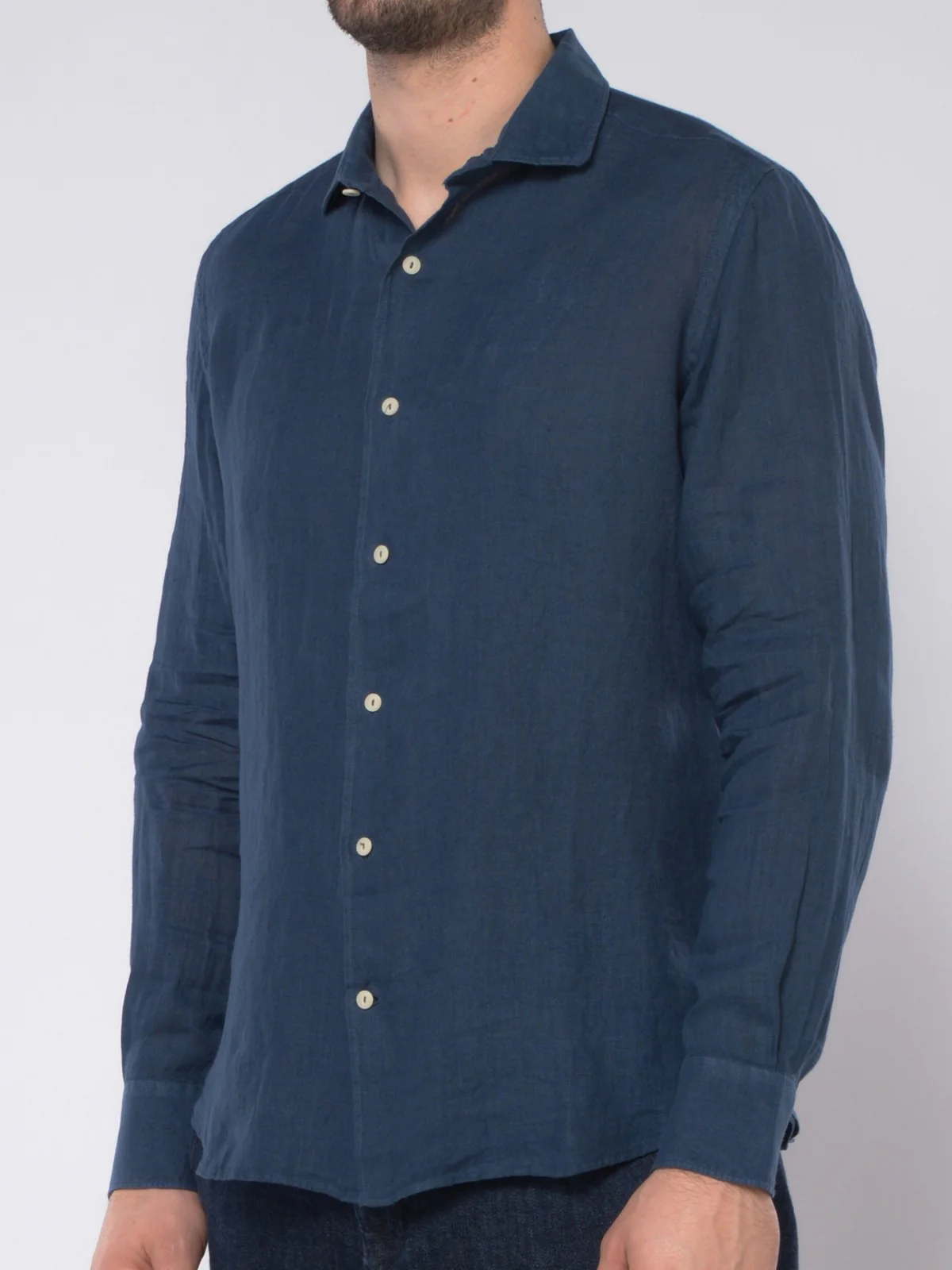 MC2 SAINT BARTH Camicia Uomo PAMPLONA 01526F Blu - Image 4