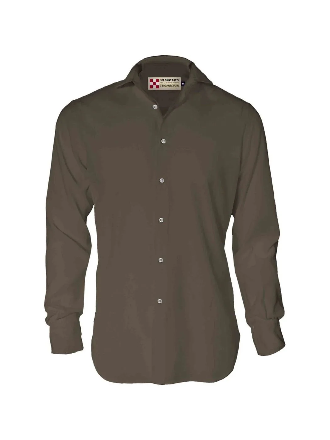 MC2 SAINT BARTH Camicia Uomo PAMPLONA 18 Marrone