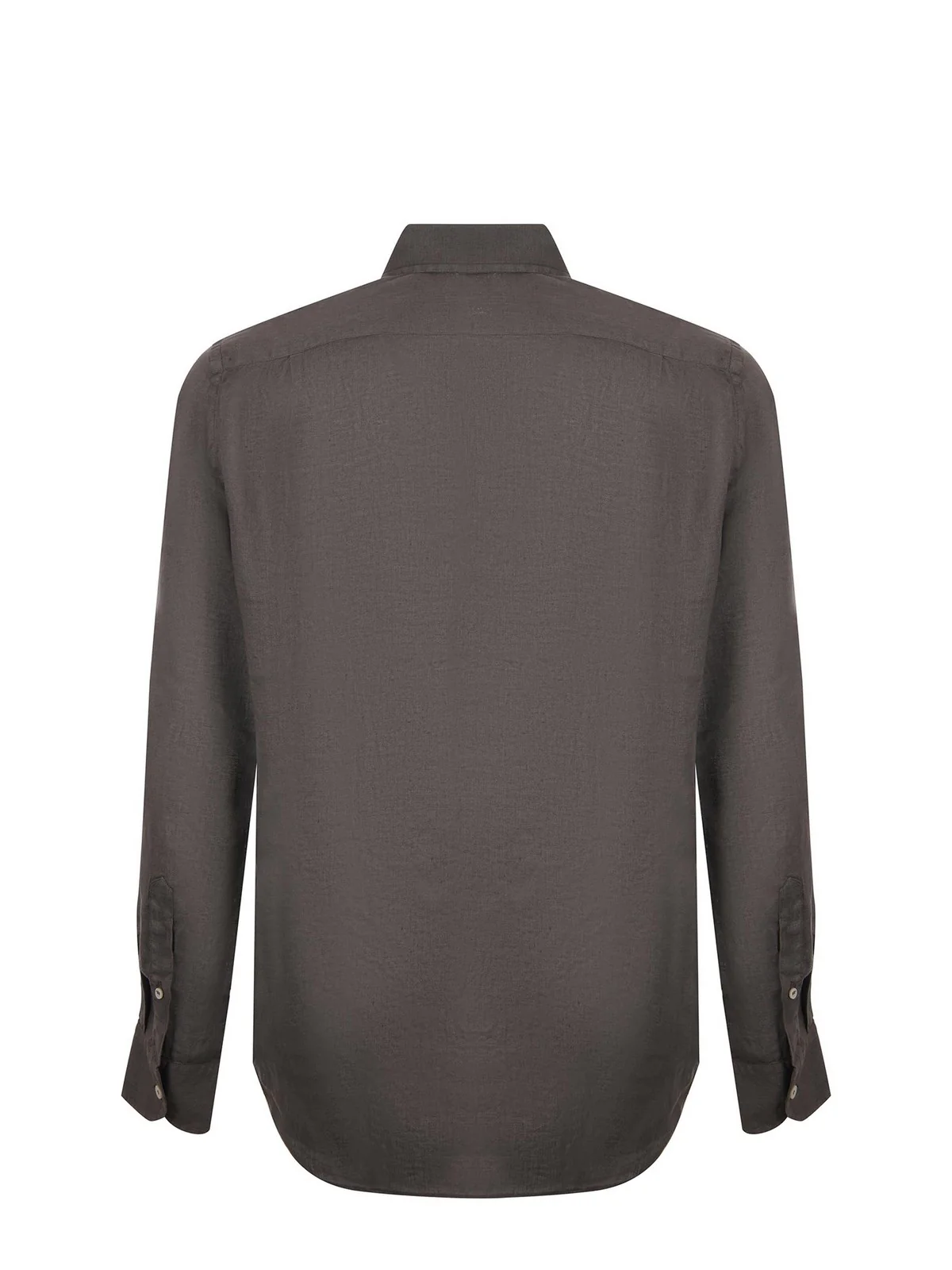 MC2 SAINT BARTH Camicia Uomo  RAPHAEL 00450L LINEN 52L KOMBU GREEN - Image 3