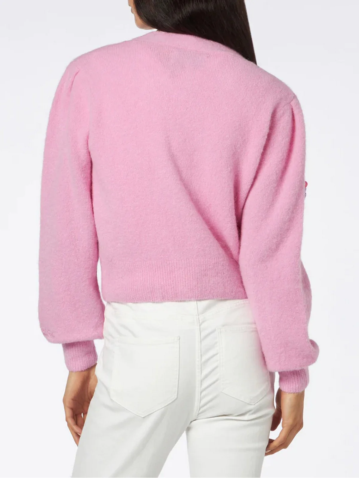 MC2 SAINT BARTH Cardigan Donna  LYZA SOFT 00189E Rosa - Image 3