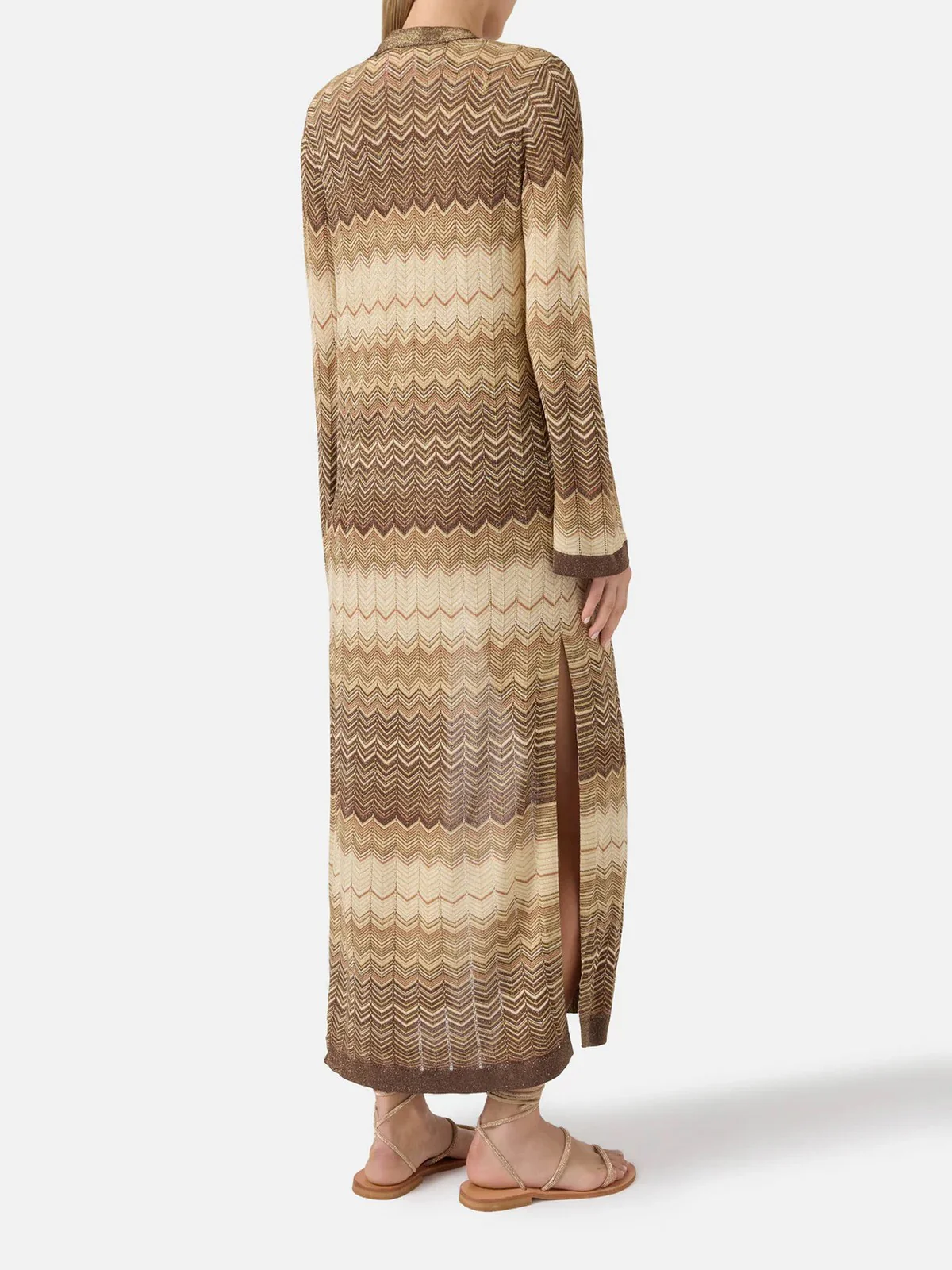 MC2 SAINT BARTH Cardigan Donna TONIA 09498L SEA WAVE LUREX 18L - Image 4