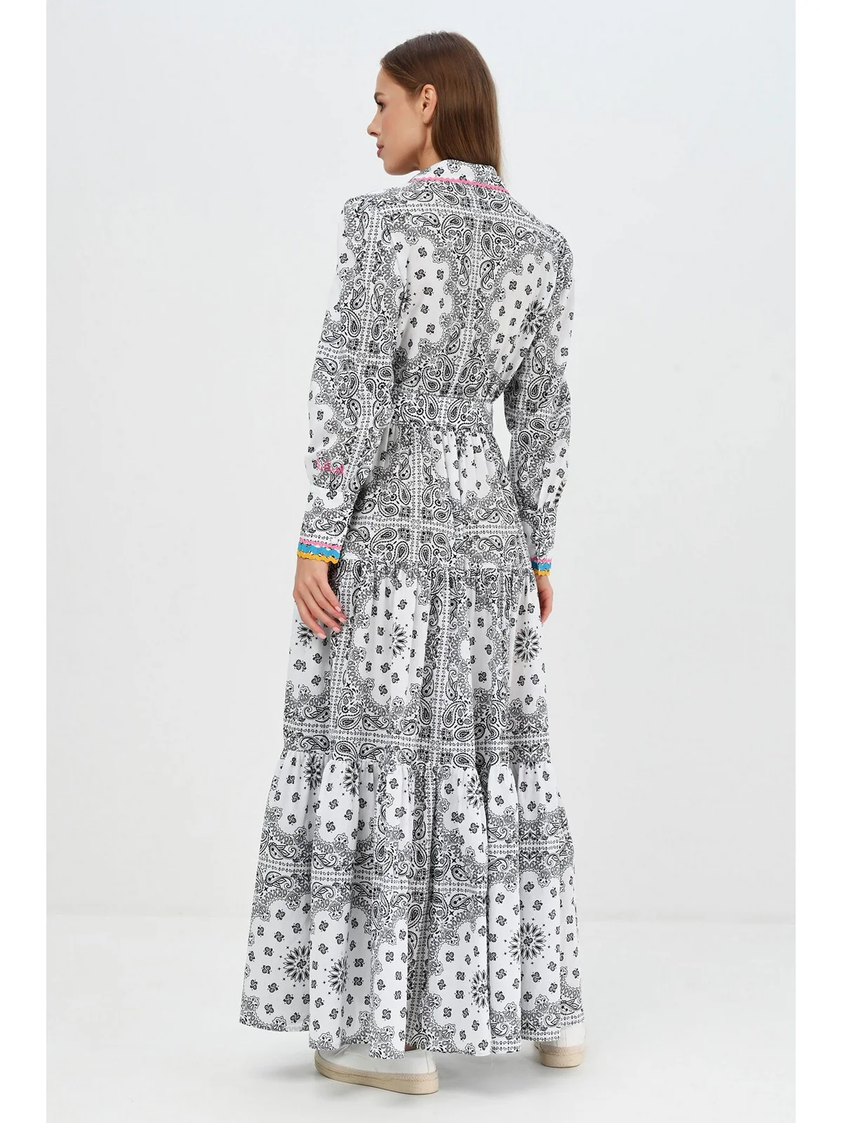 MC2 SAINT BARTH Copricostume Donna Chemisier JENSEN 03012B Bianco - Image 3