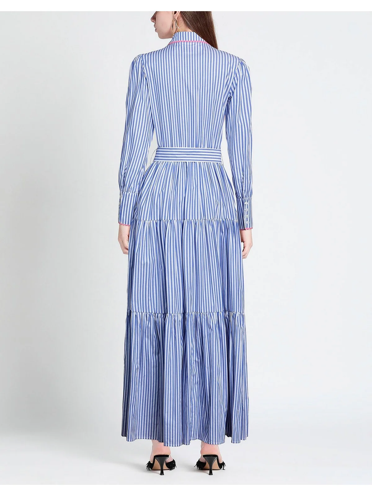 MC2 SAINT BARTH Copricostume Donna Chemisier JENSEN 03266B Blu - Image 3