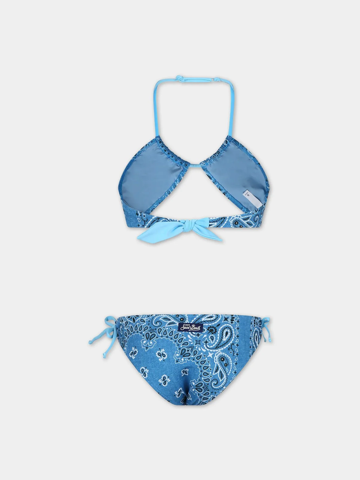 MC2 SAINT BARTH Costume da bagno Bambine e ragazze  ARYANNA 01792F Blu - Image 2