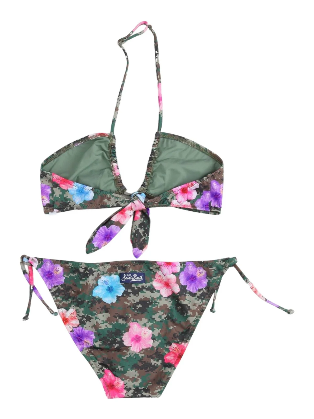 MC2 SAINT BARTH Costume da bagno Bambine e ragazze  ARYANNA 01841F Verde - Image 2